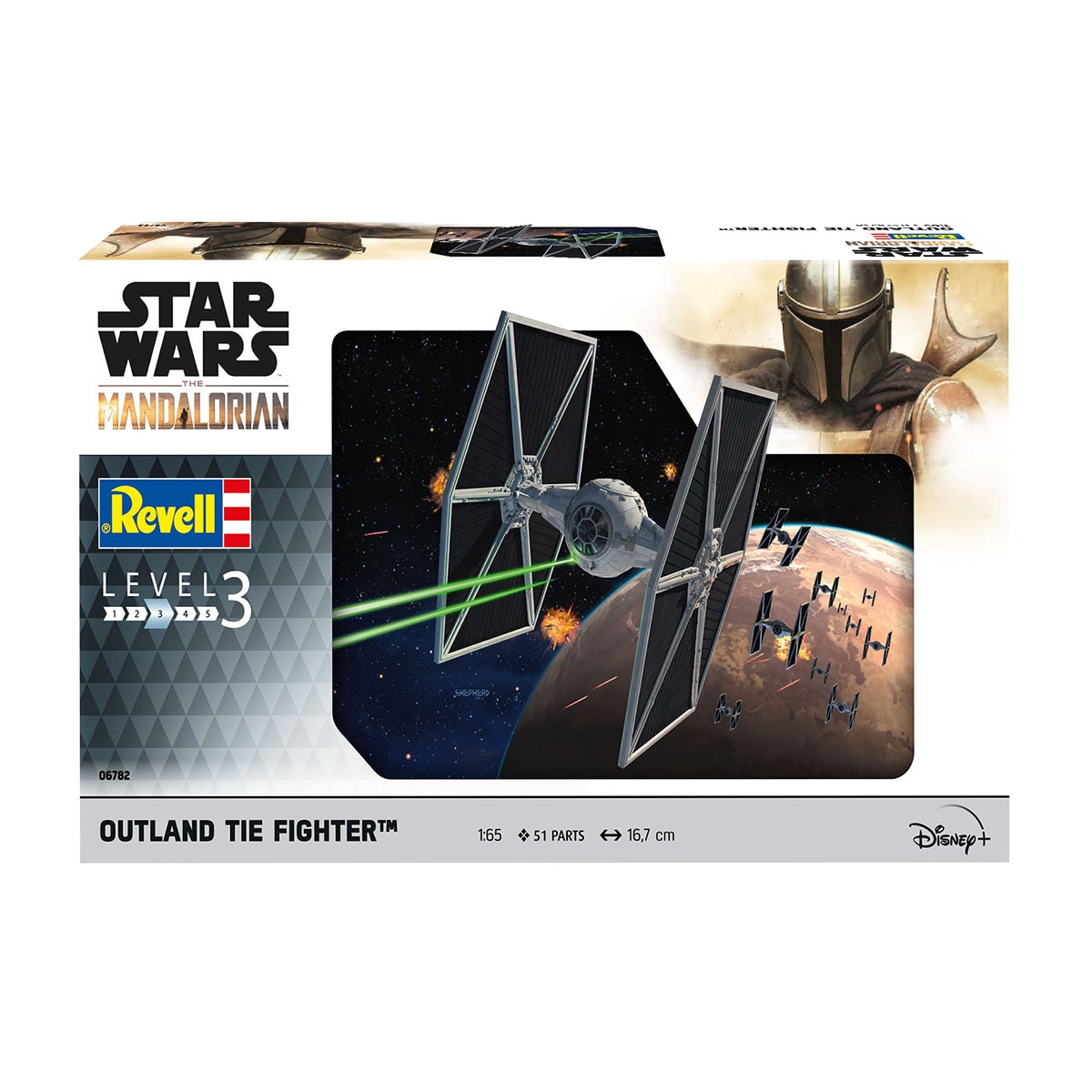 Revell – Maqueta The Mandalorian: Outland TIE Fighter Star Wars Revell.