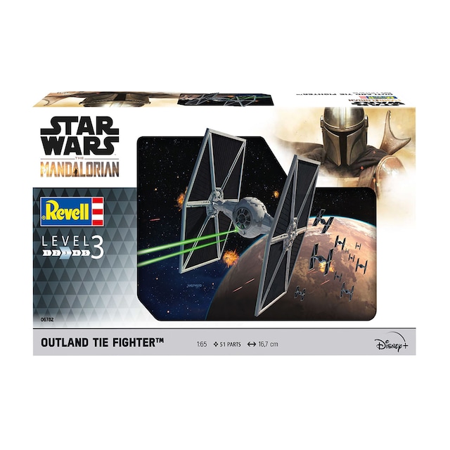 Maqueta The Mandalorian: Outland TIE Fighter Star Wars Revell