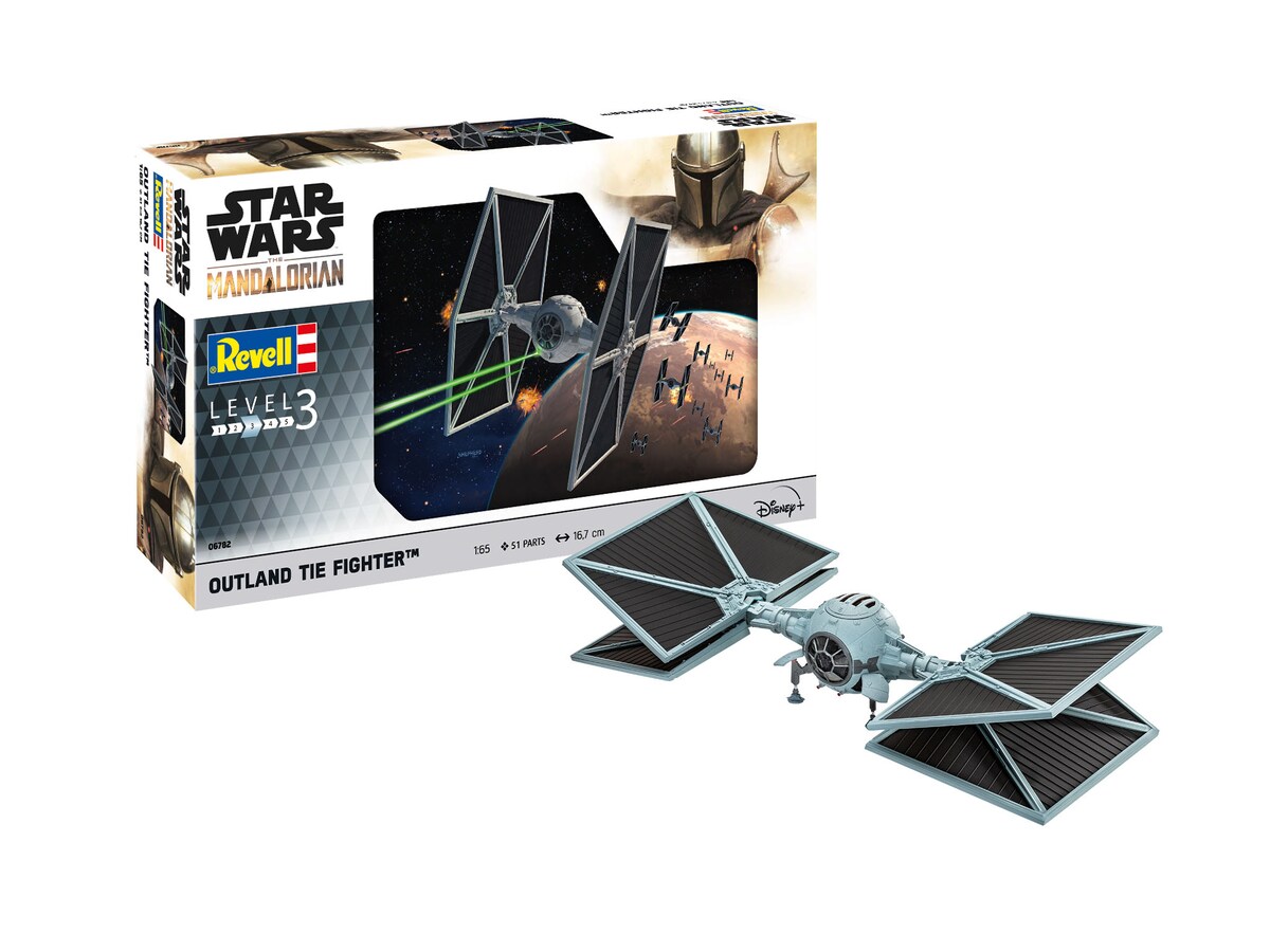 Maqueta The Mandalorian: Outland TIE Fighter Star Wars Revell 3