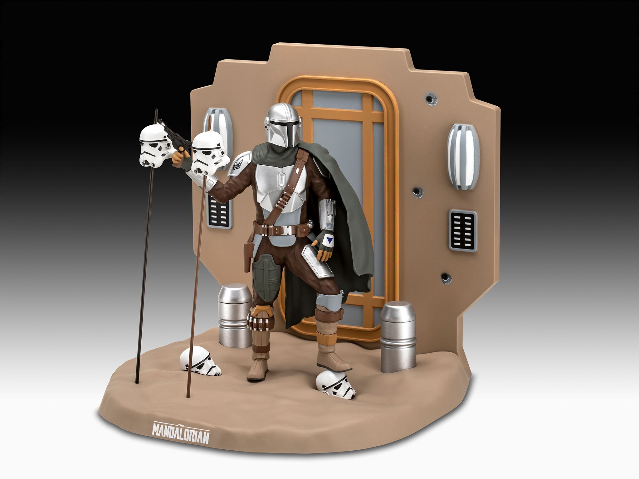 Maqueta The Mandalorian: Din Djarin - The Bounty Hunter Revell 8