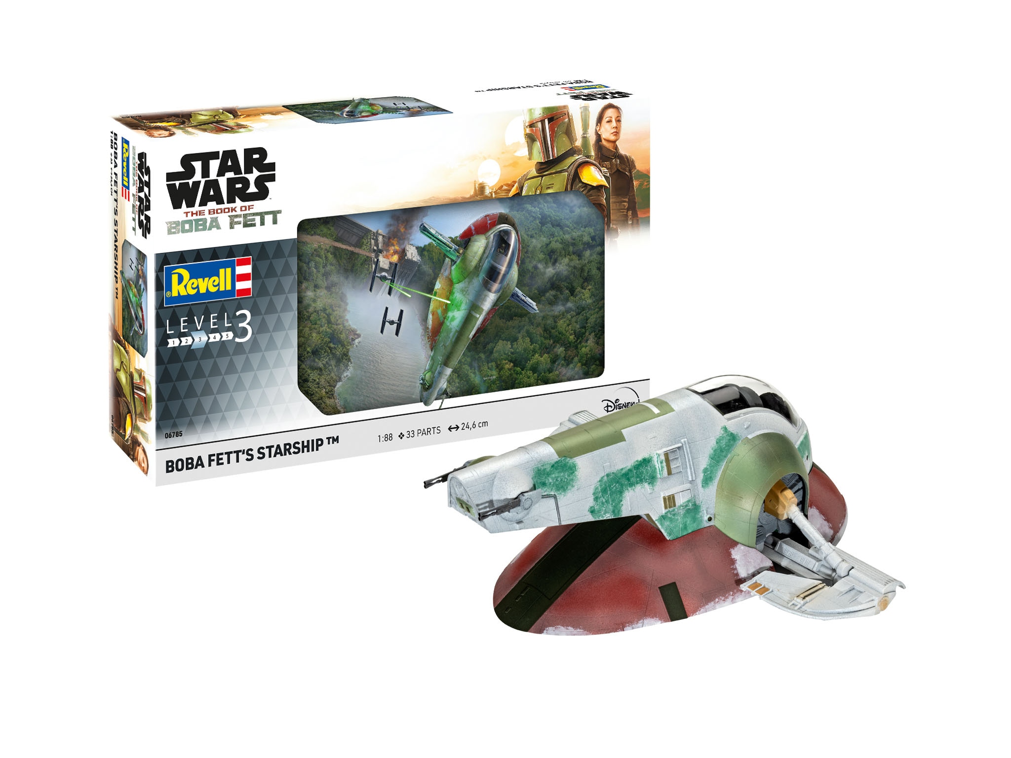 Maqueta Boba Fett's Starship Revell 3