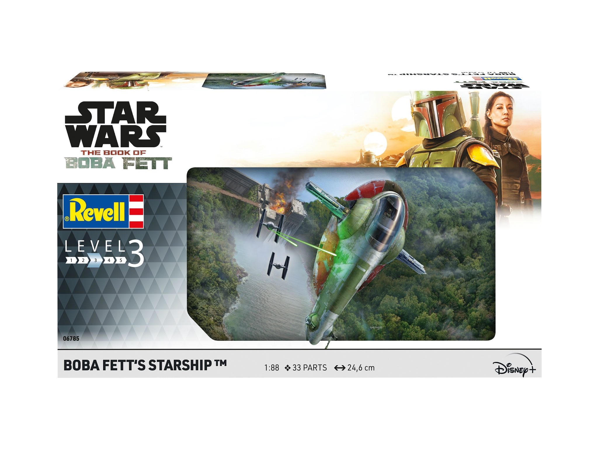 Maqueta Boba Fett's Starship Revell 4