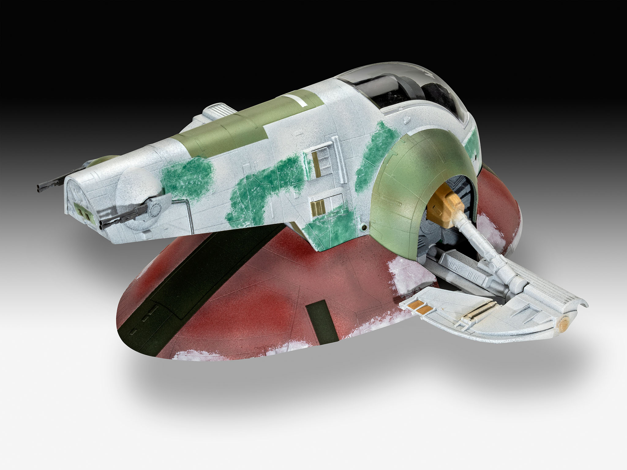 Maqueta Boba Fett's Starship Revell 11