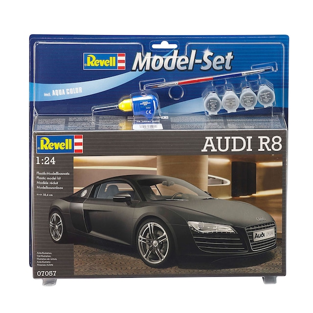 Maqueta Audi R8 con accesorios básicos Revell