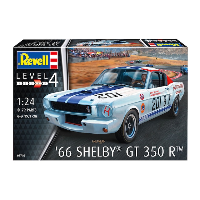 Revell Maqueta 1965 Shelby GT 350 R con accesorios básicos Revell