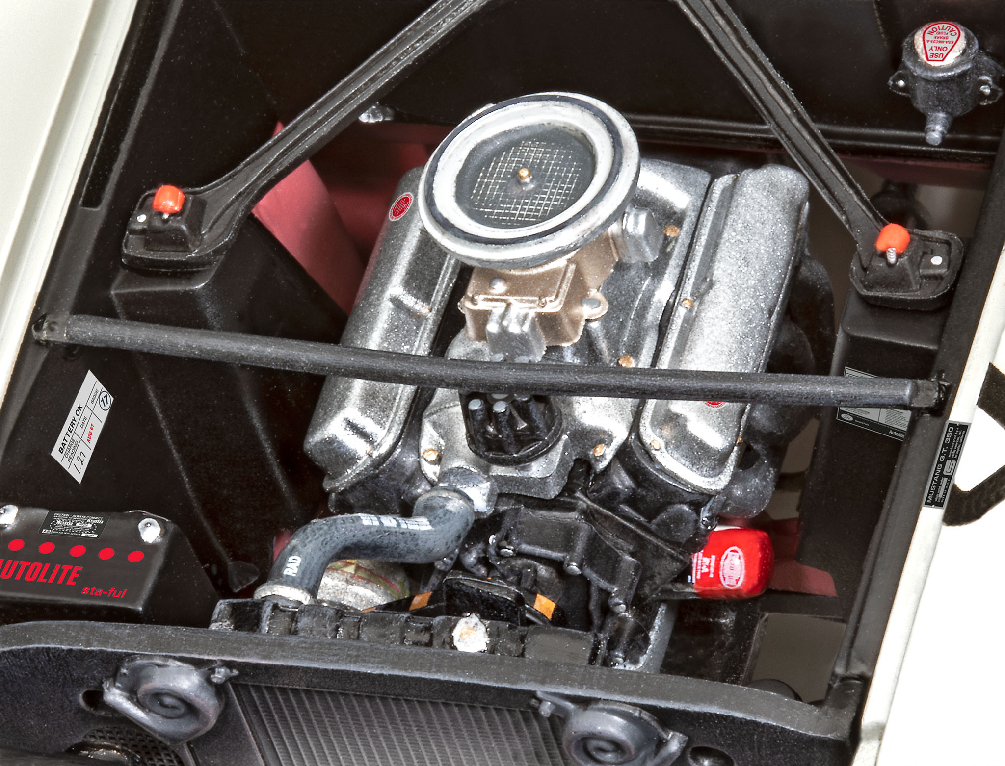 Revell Maqueta 1965 Shelby GT 350 R con accesorios básicos Revell 6