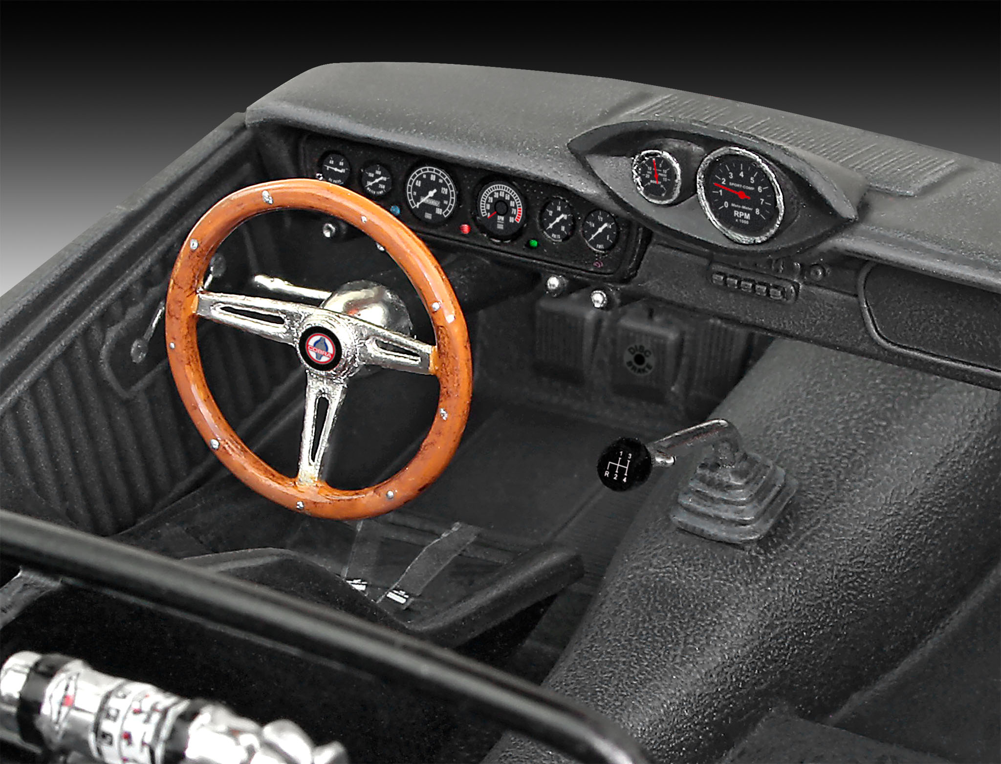 Revell Maqueta 1965 Shelby GT 350 R con accesorios básicos Revell 7