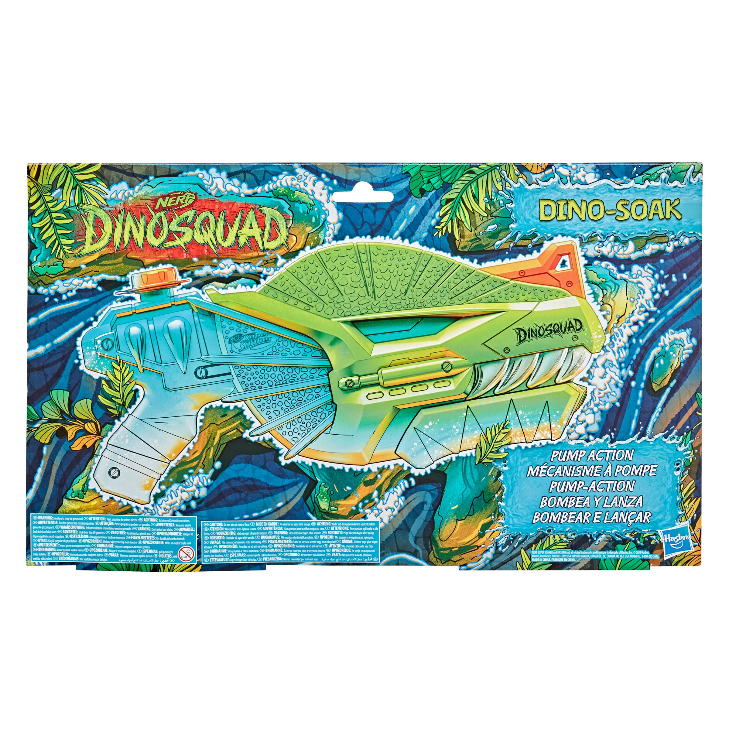 Lanzador de agua Super soaker DinoSquad Dino Soak Nerf 3