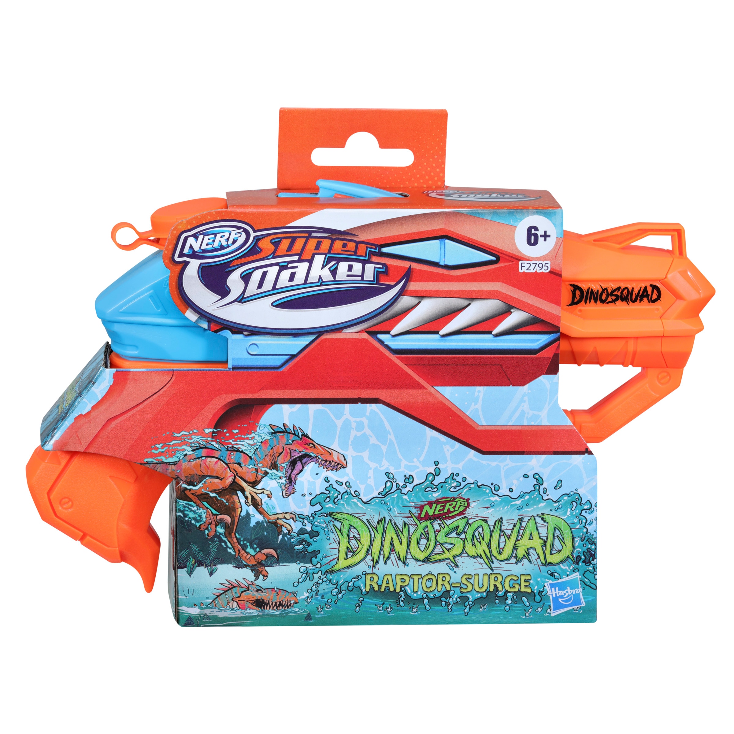 Lanzador de agua Super Soaker Raptor Surge DinoSquad Nerf 2
