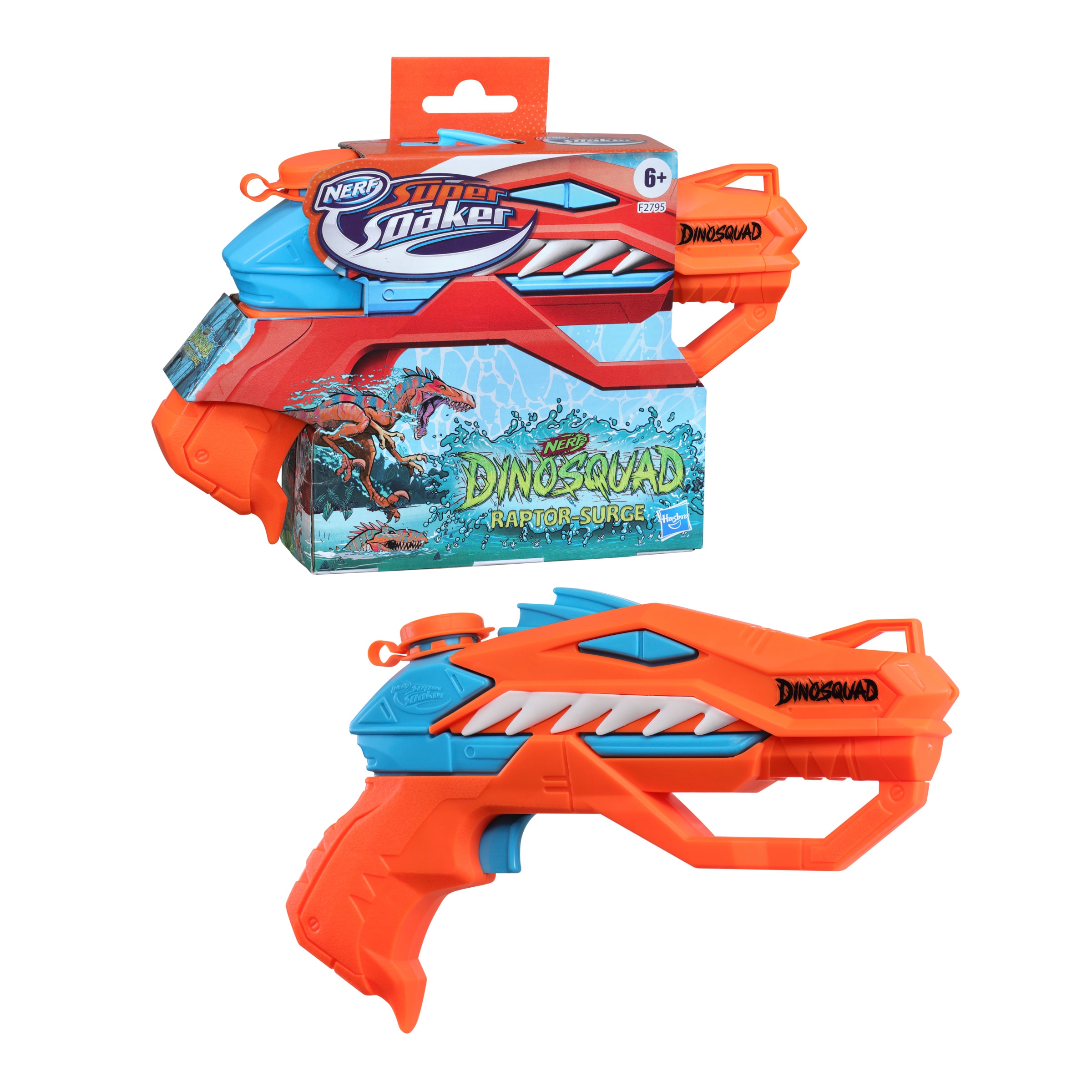 Lanzador de agua Super Soaker Raptor Surge DinoSquad Nerf 3