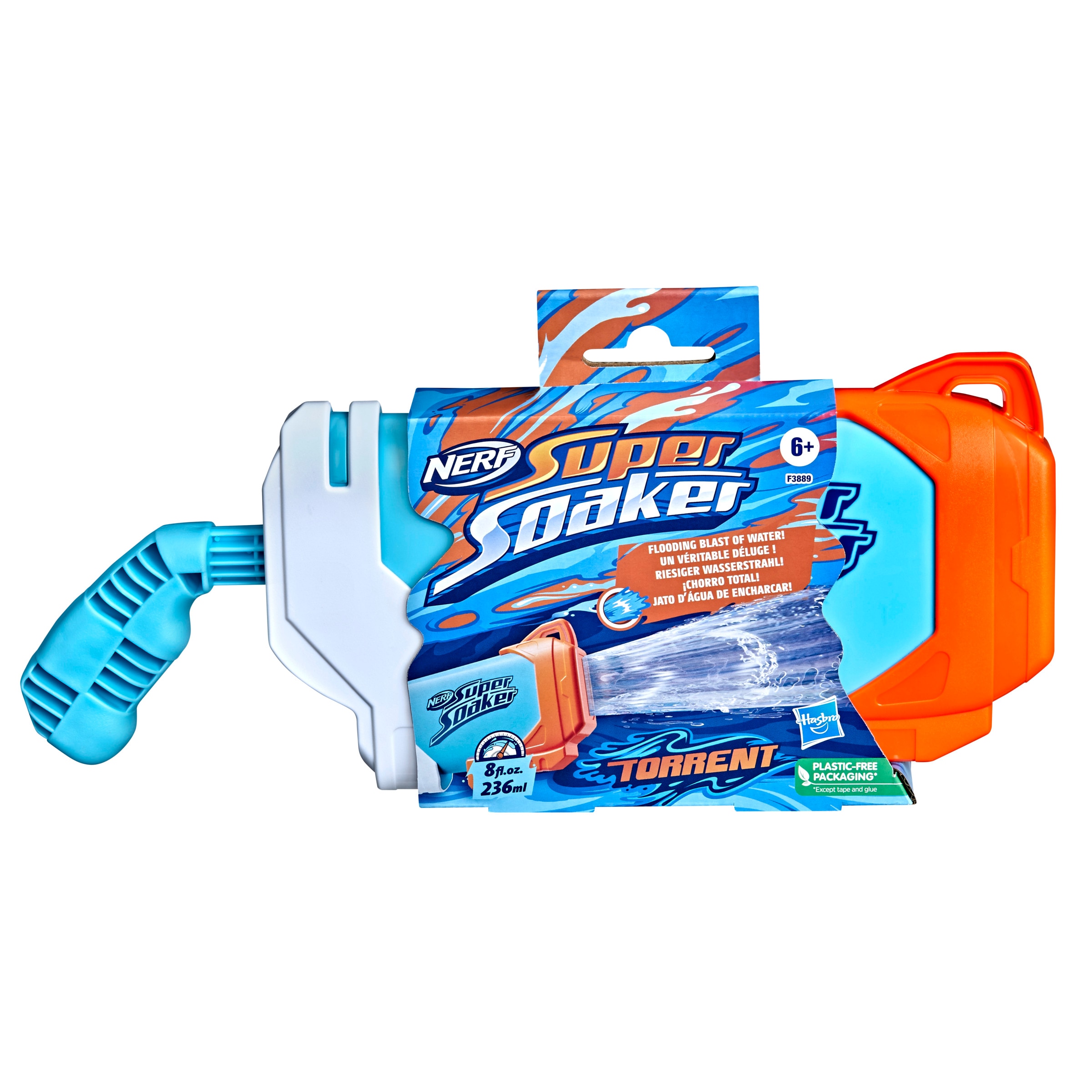 Lanzador de agua Super SoakerTorrent Nerf 2