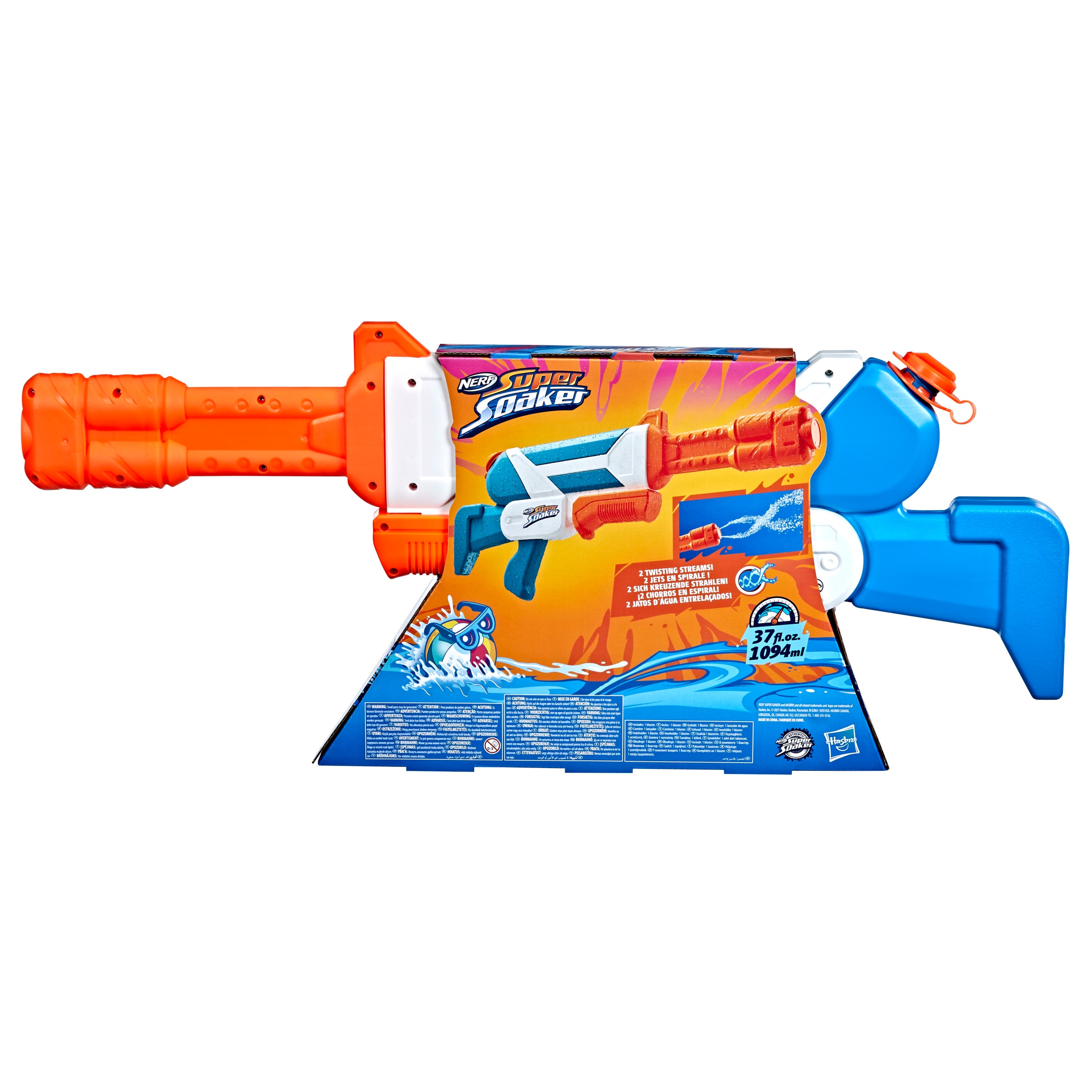 Lanzador de agua Super soaker Twister Nerf 2