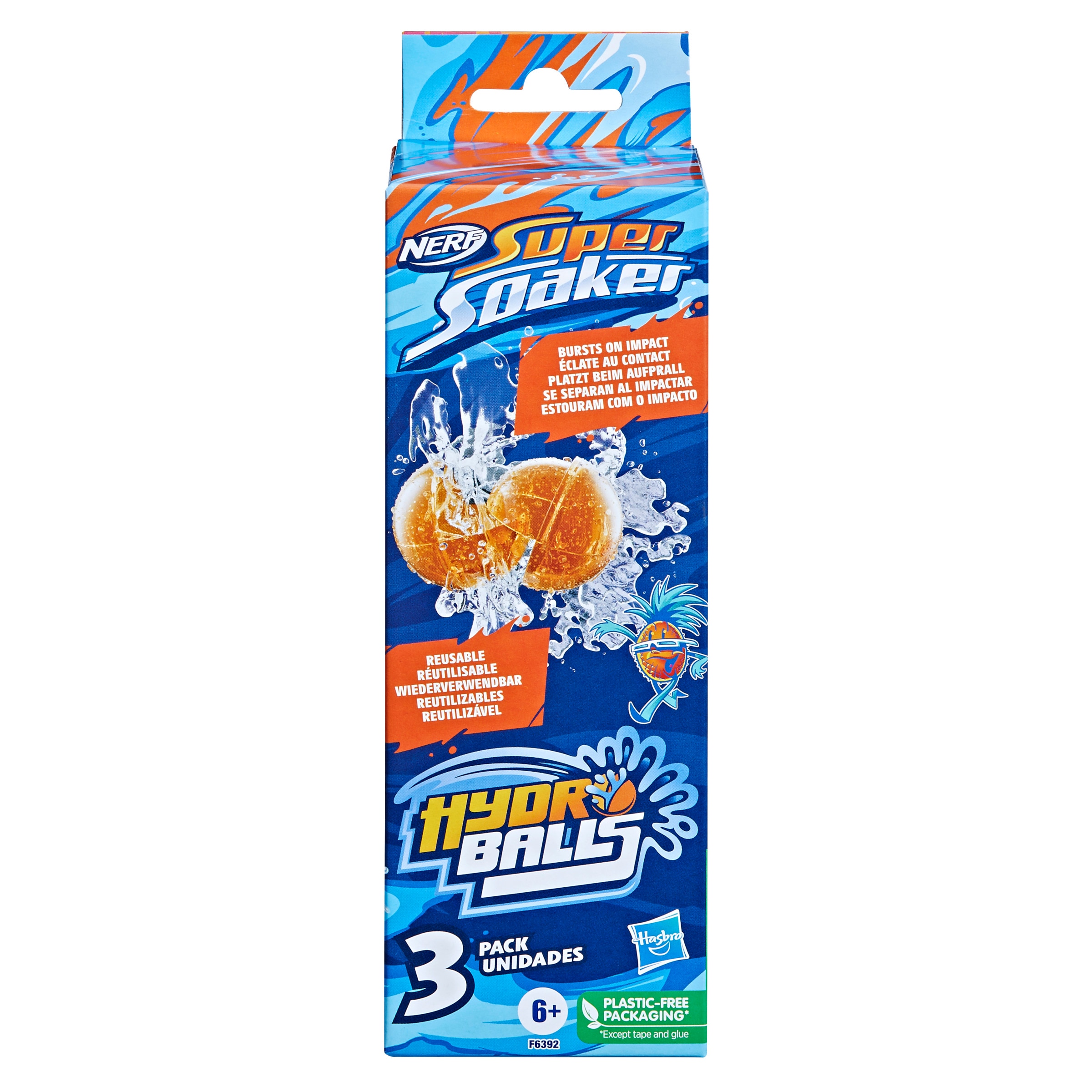 Juego de lanzar bolas de agua Nerf super soaker Hydro Balls 2