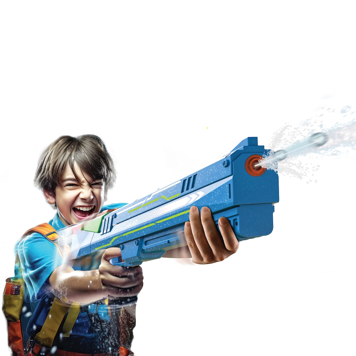 Pistola de agua eléctrica Hydro M.A.D. Bizak 4