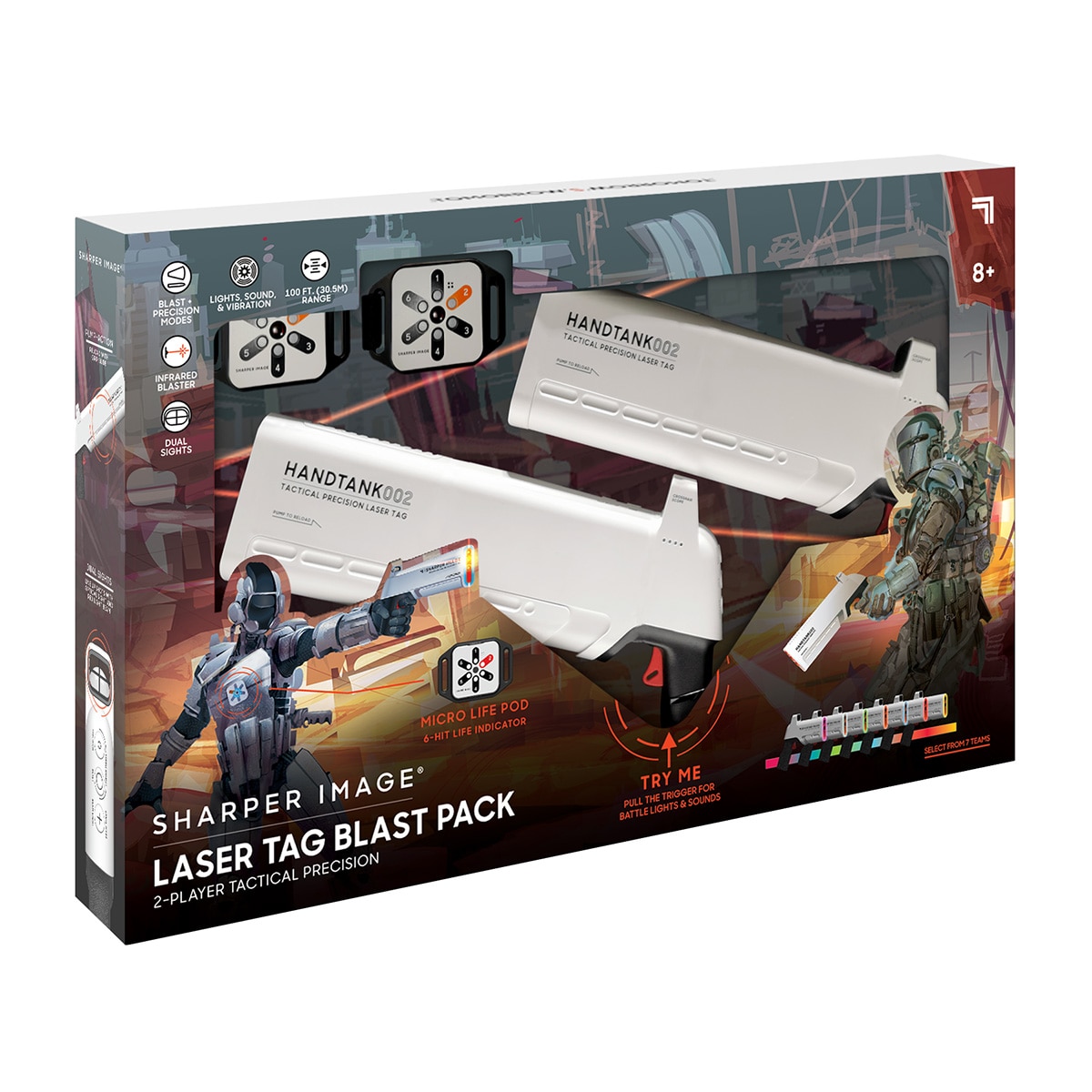 Laser Tag Blast Pack Precisión Táctica piezas Sharper Image 2