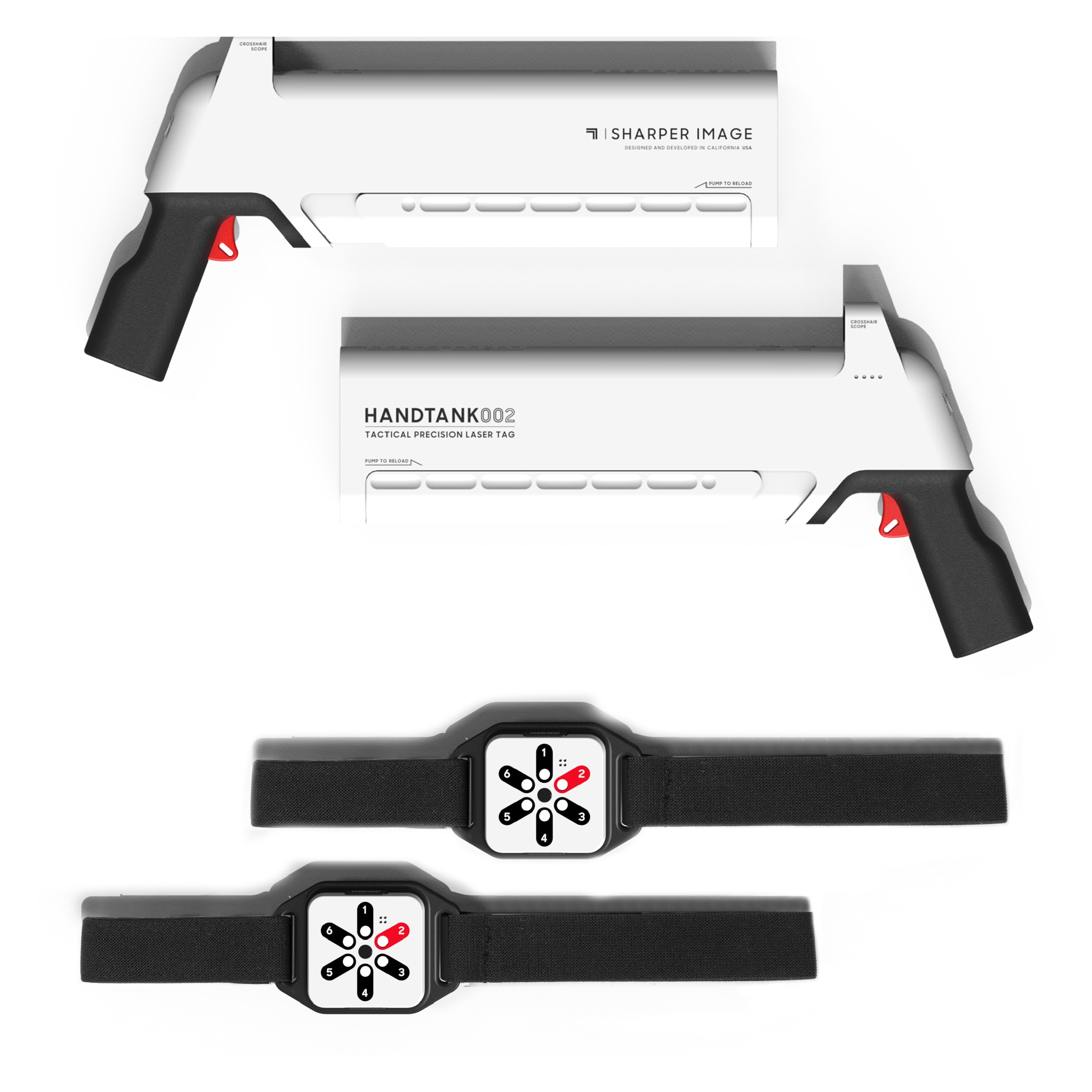 Laser Tag Blast Pack Precisión Táctica piezas Sharper Image 7