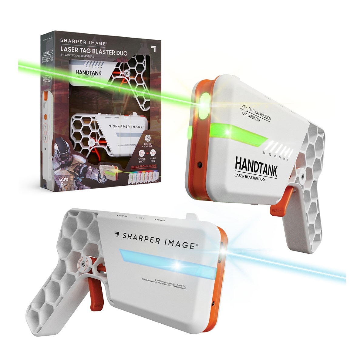 Imagen 0 de Juego Laser Tag Blaster Duo Sharper Image