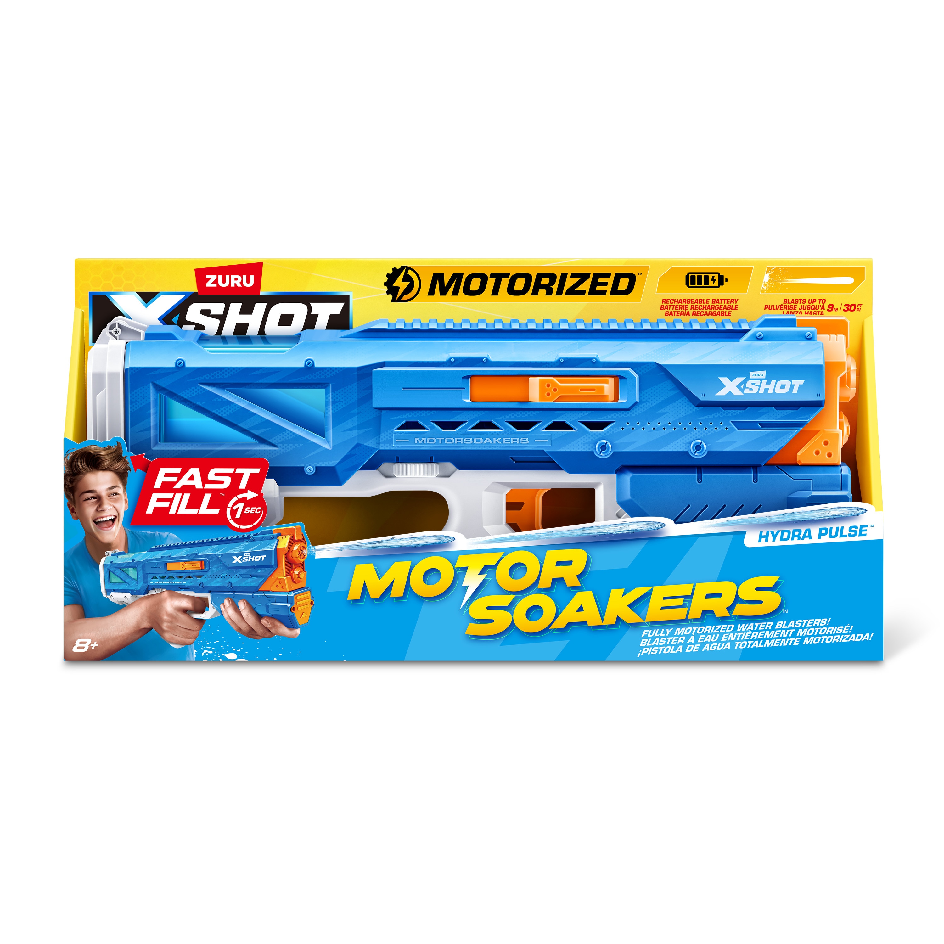 Pistola de agua motorizada Fast Fill Motos Soaker X-Shot 4