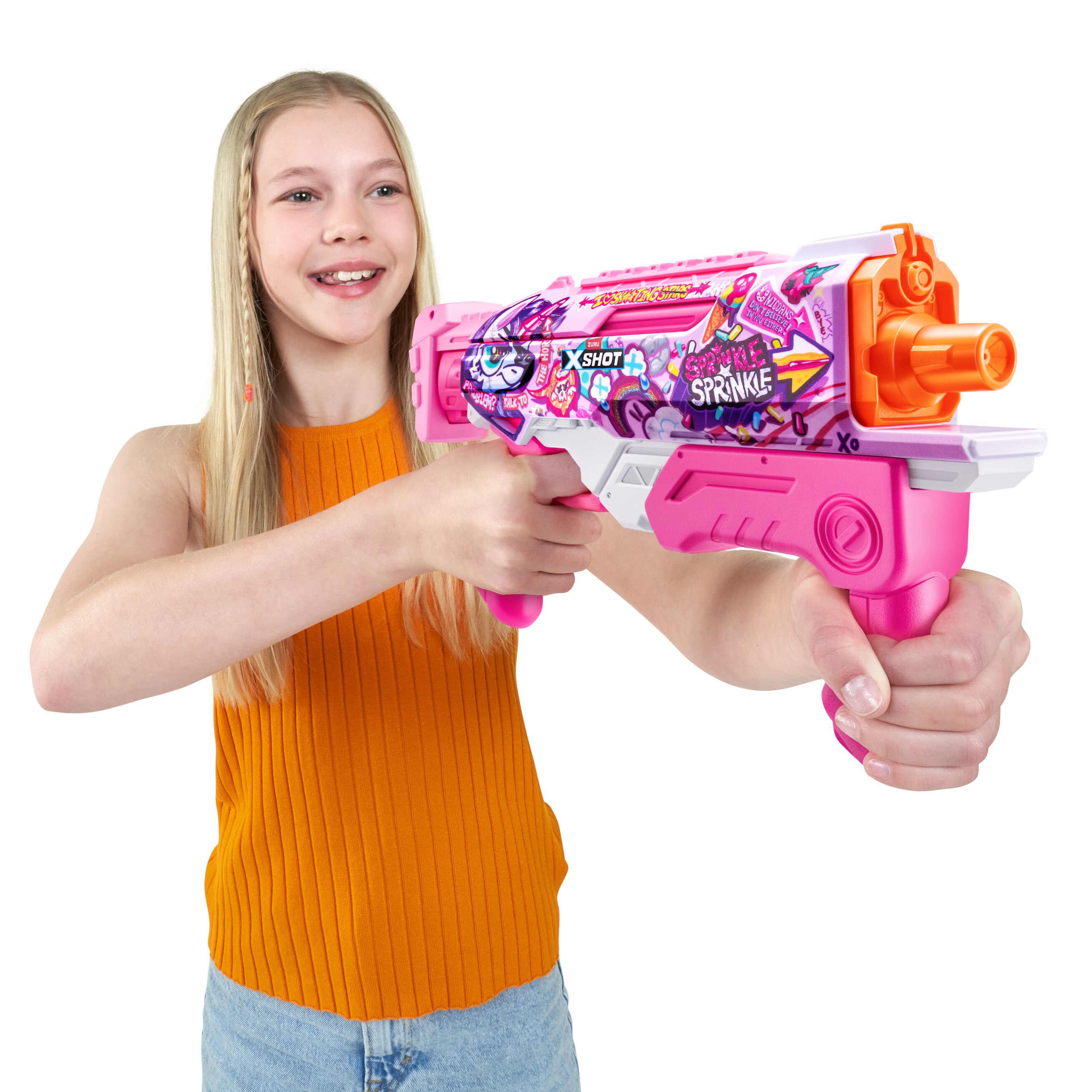 Pistola de agua Fast Fill Skins Hyperload X-Shot 6