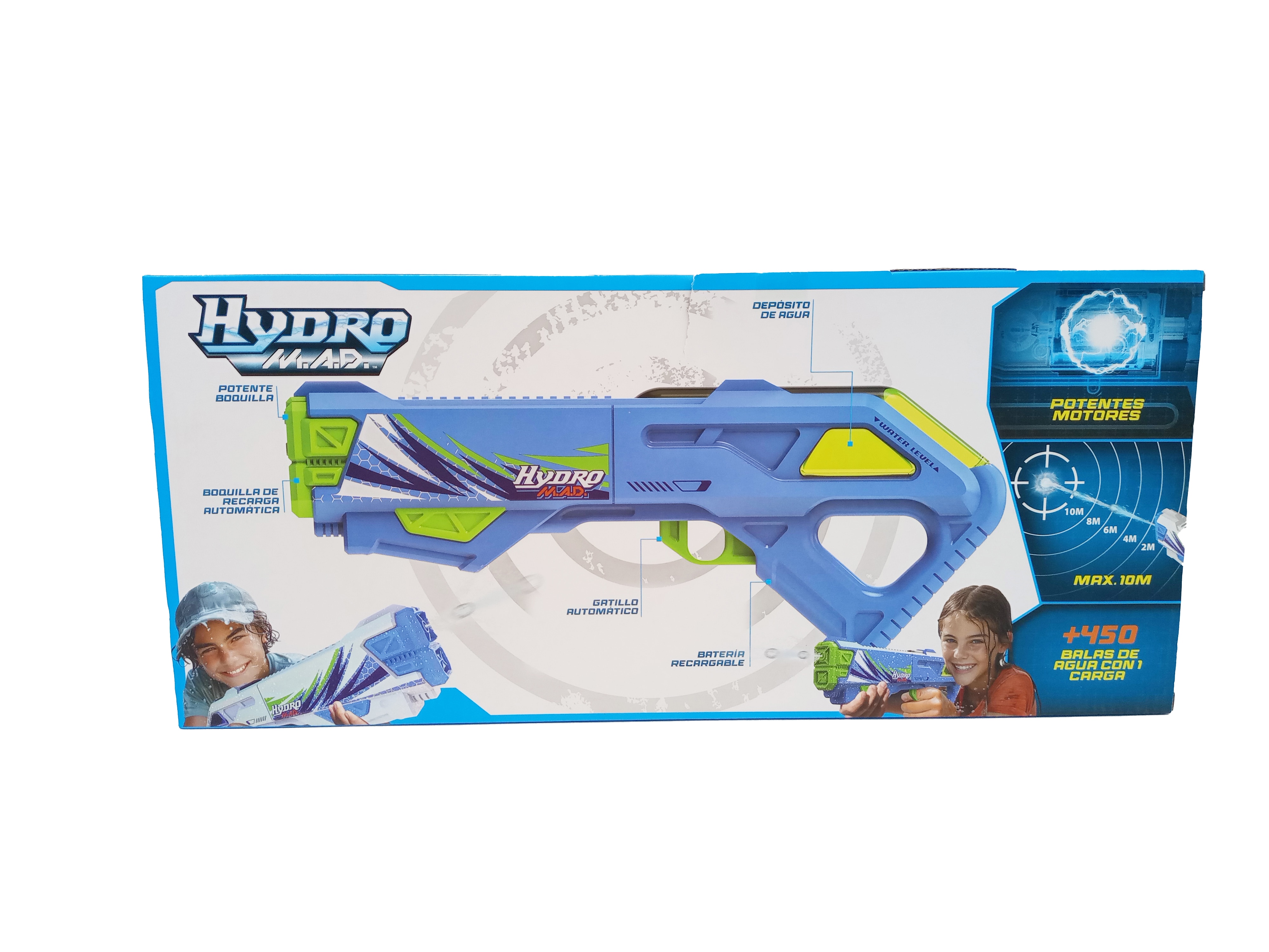 Pistola de agua Hydro Mad Blaster Bizak 5
