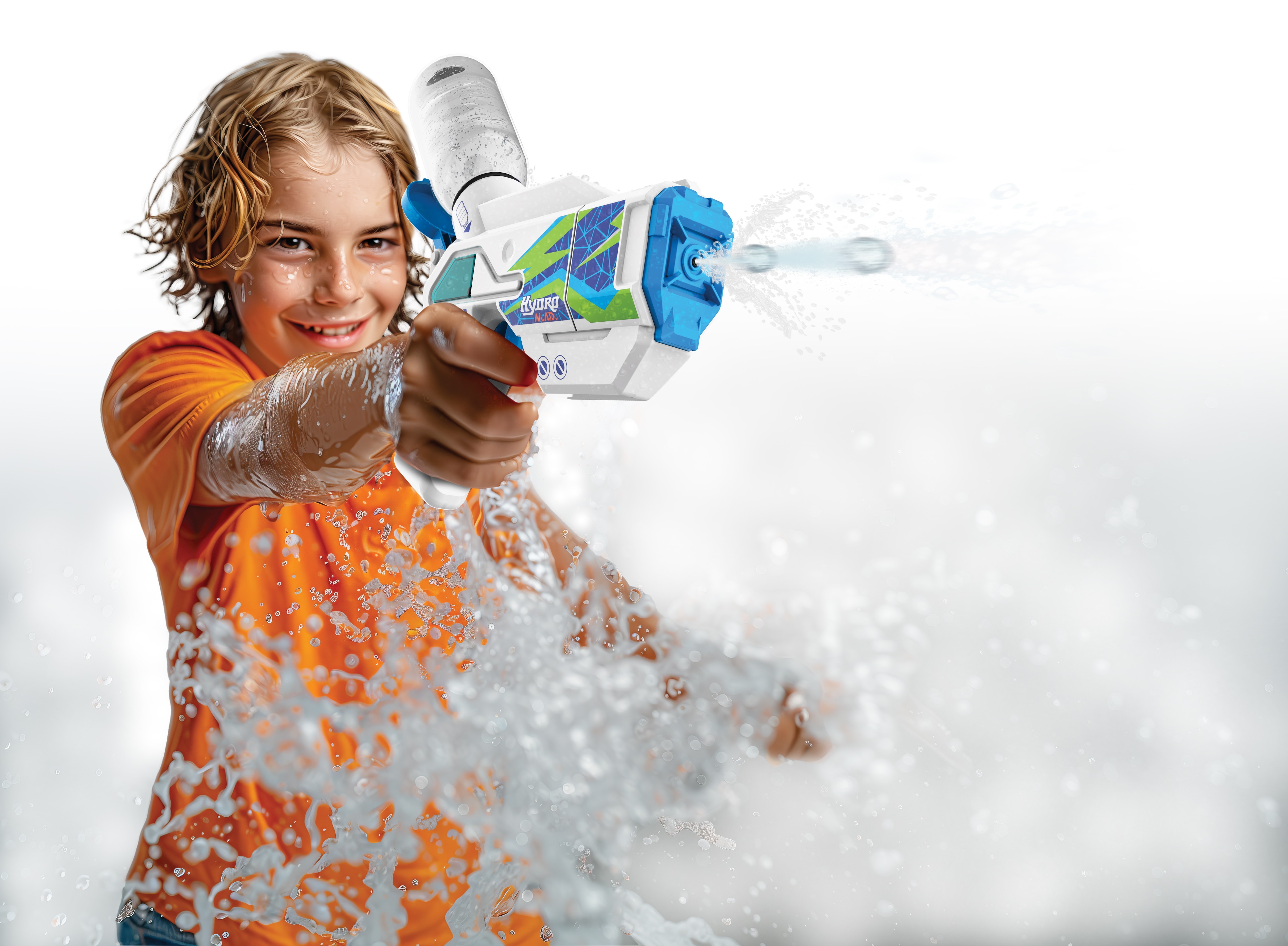 Pack doble Pistola de agua Hydro Mad Mini Blaster Bizak 2