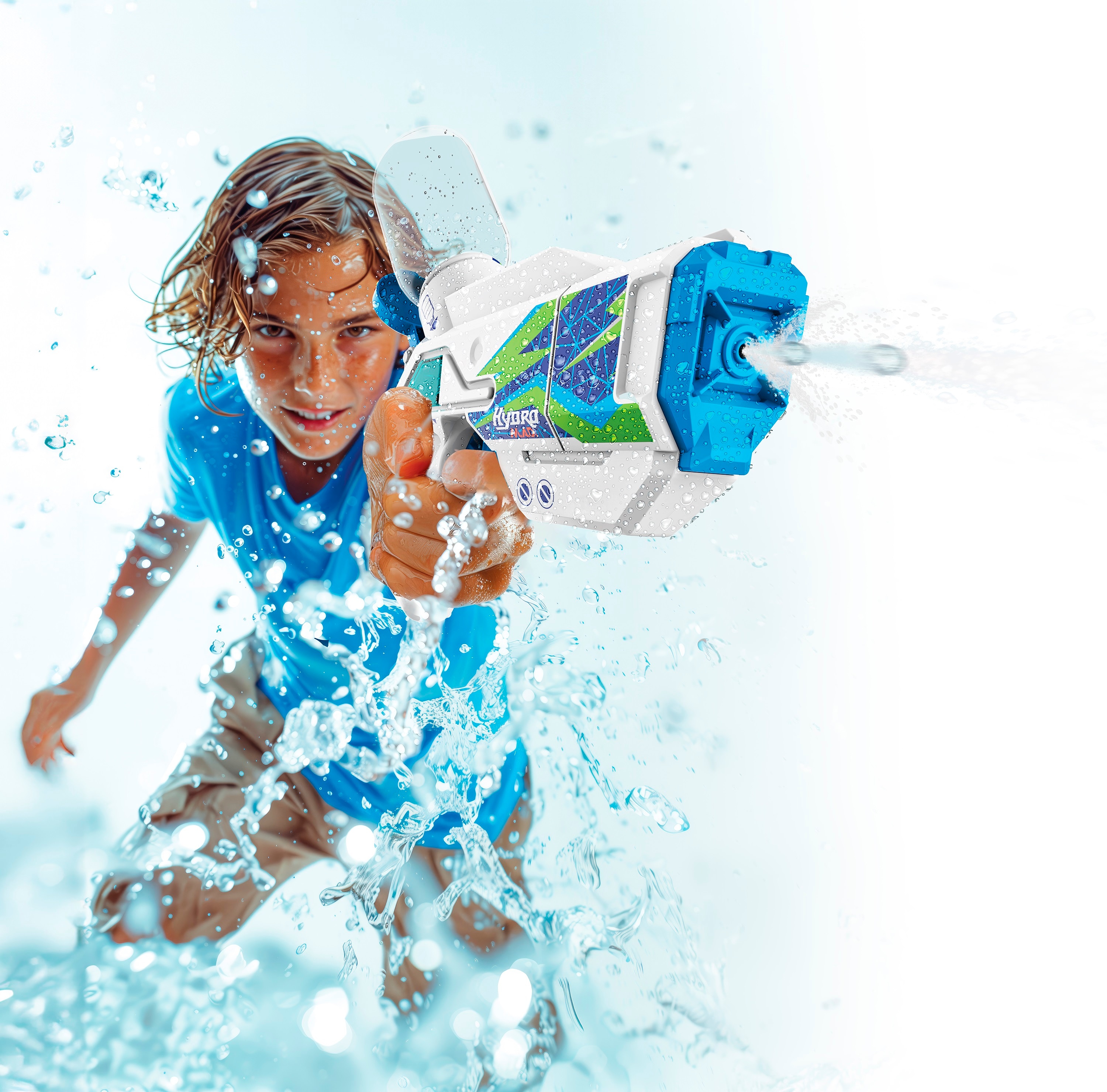 Pack doble Pistola de agua Hydro Mad Mini Blaster Bizak 3