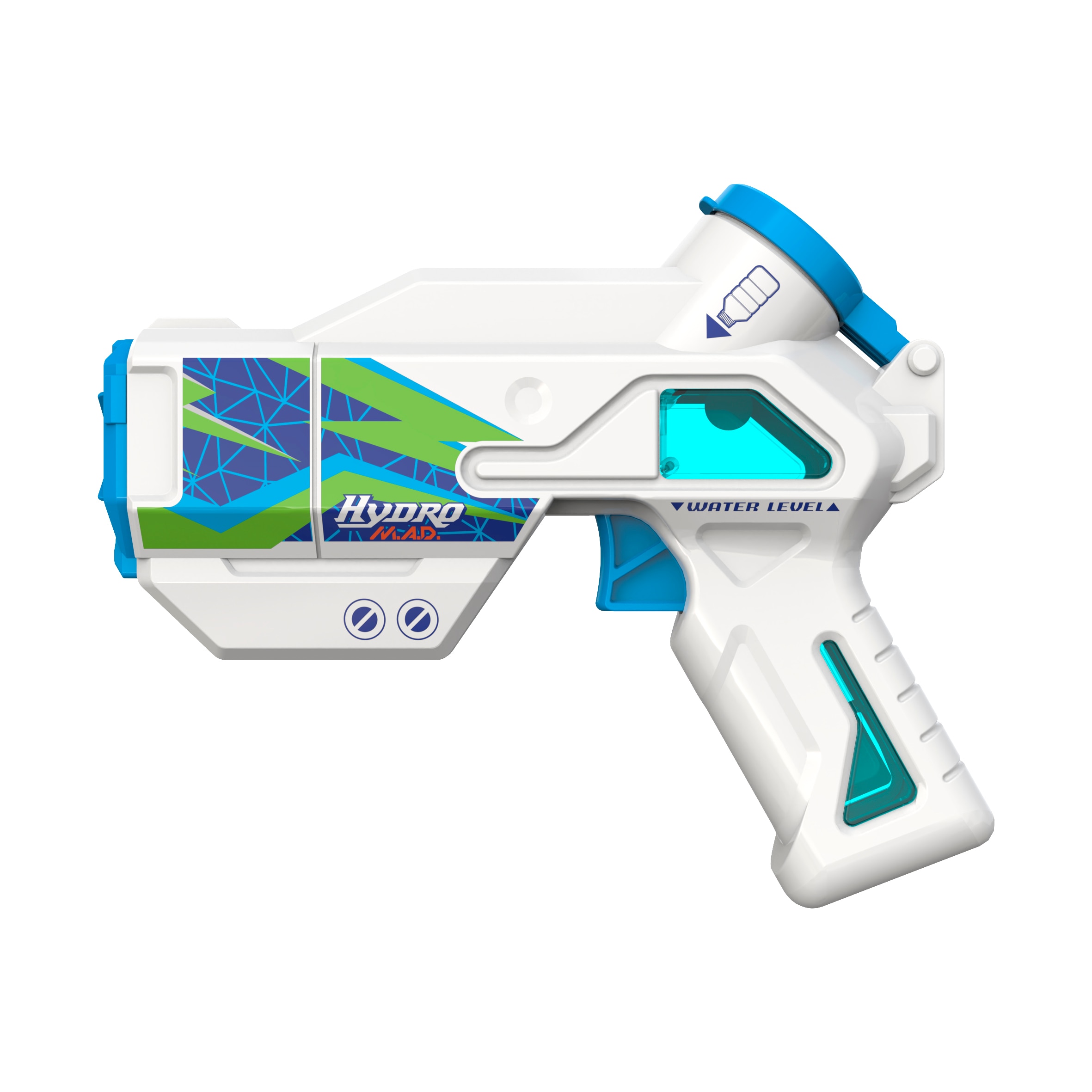 Pack doble Pistola de agua Hydro Mad Mini Blaster Bizak 7