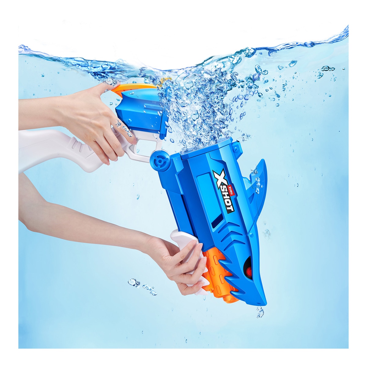 Lanzadora de Agua Shark Xshot Water Fast Fill Zuru 4