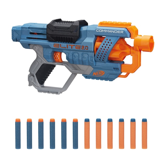 Lanzador Elite 2.0 Commander RD-6 de Nerf