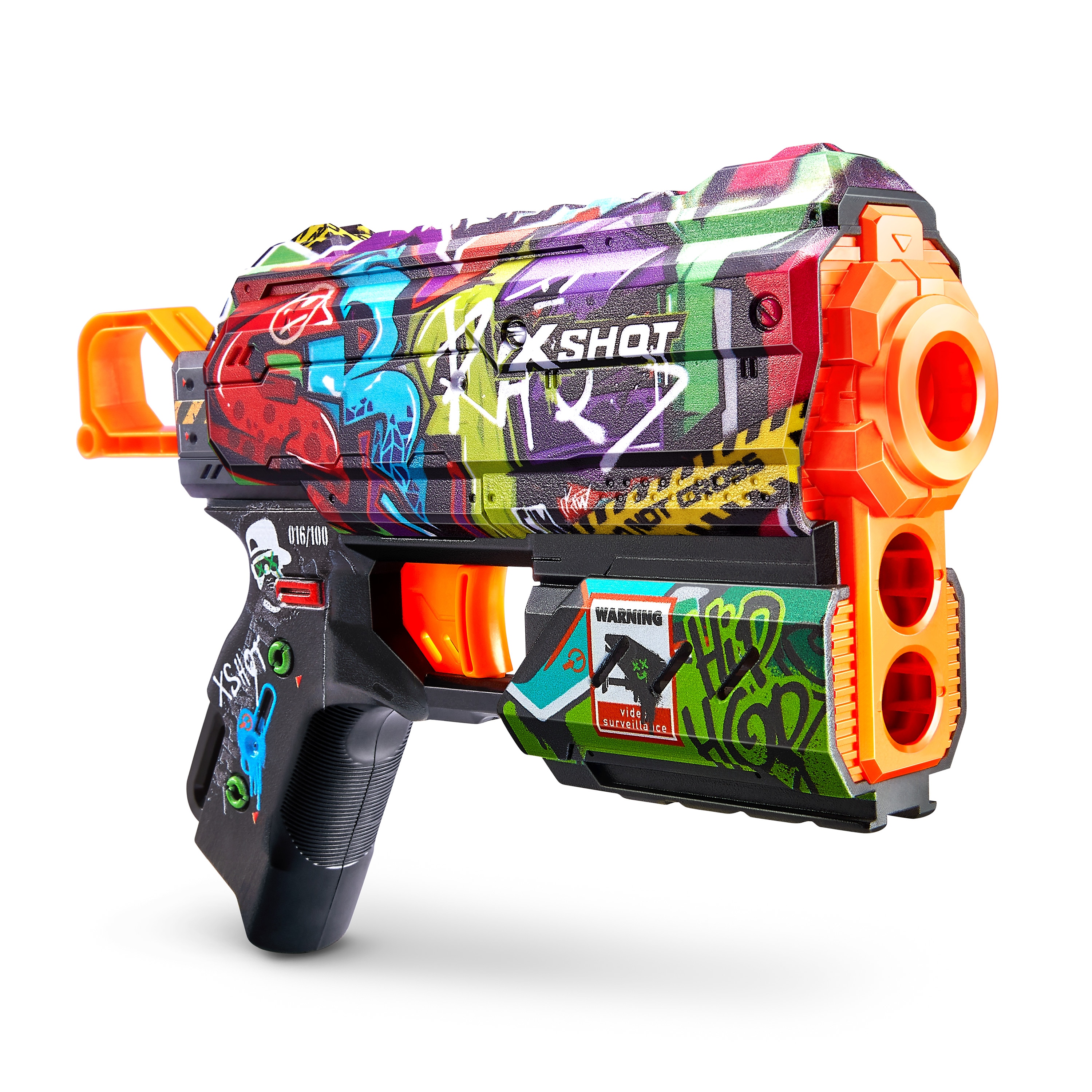 X-Shot Skins-Flux doble carga con 8 dardos 5 diseños surtidos · X