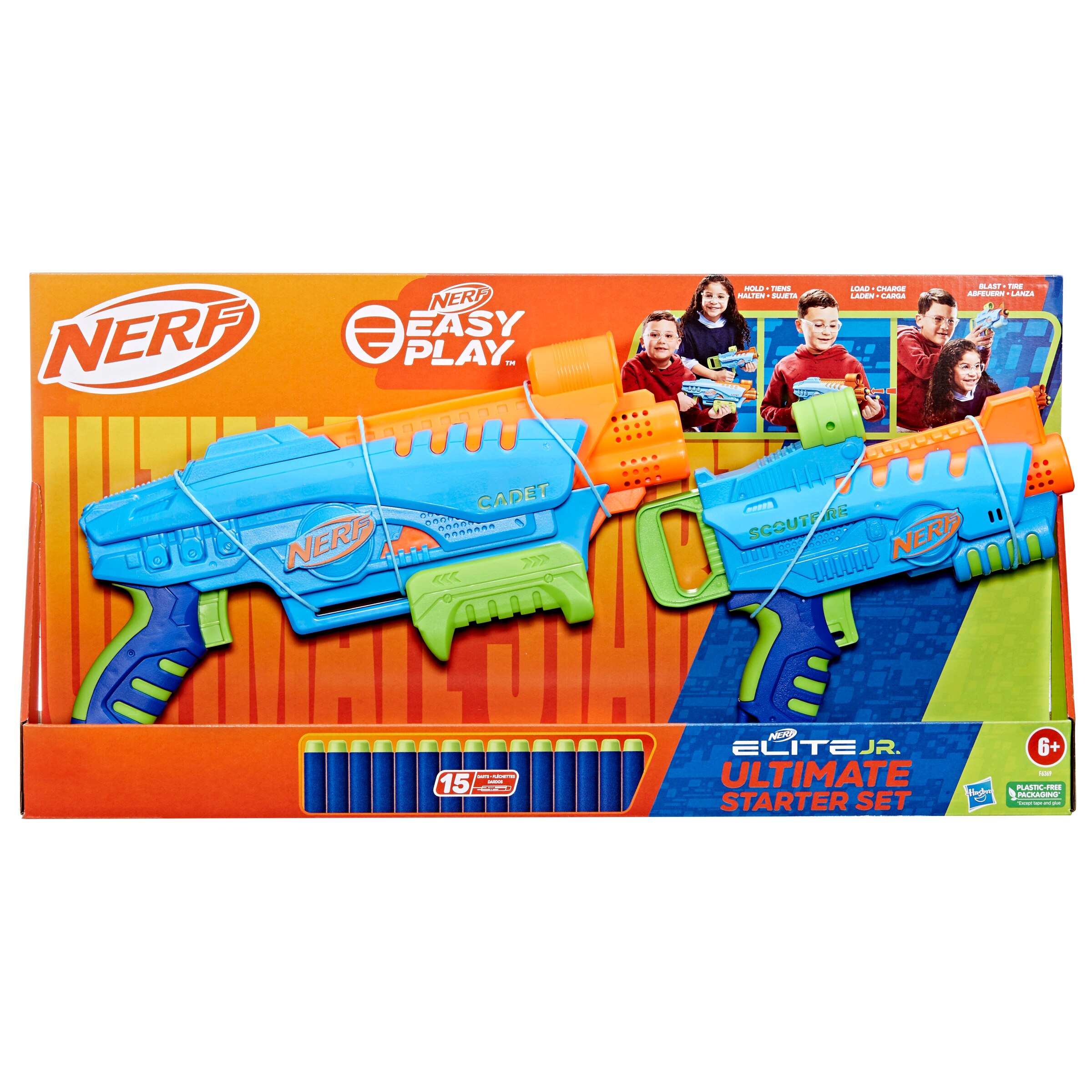 Nerf Elite Junior Kit De Inicio 2