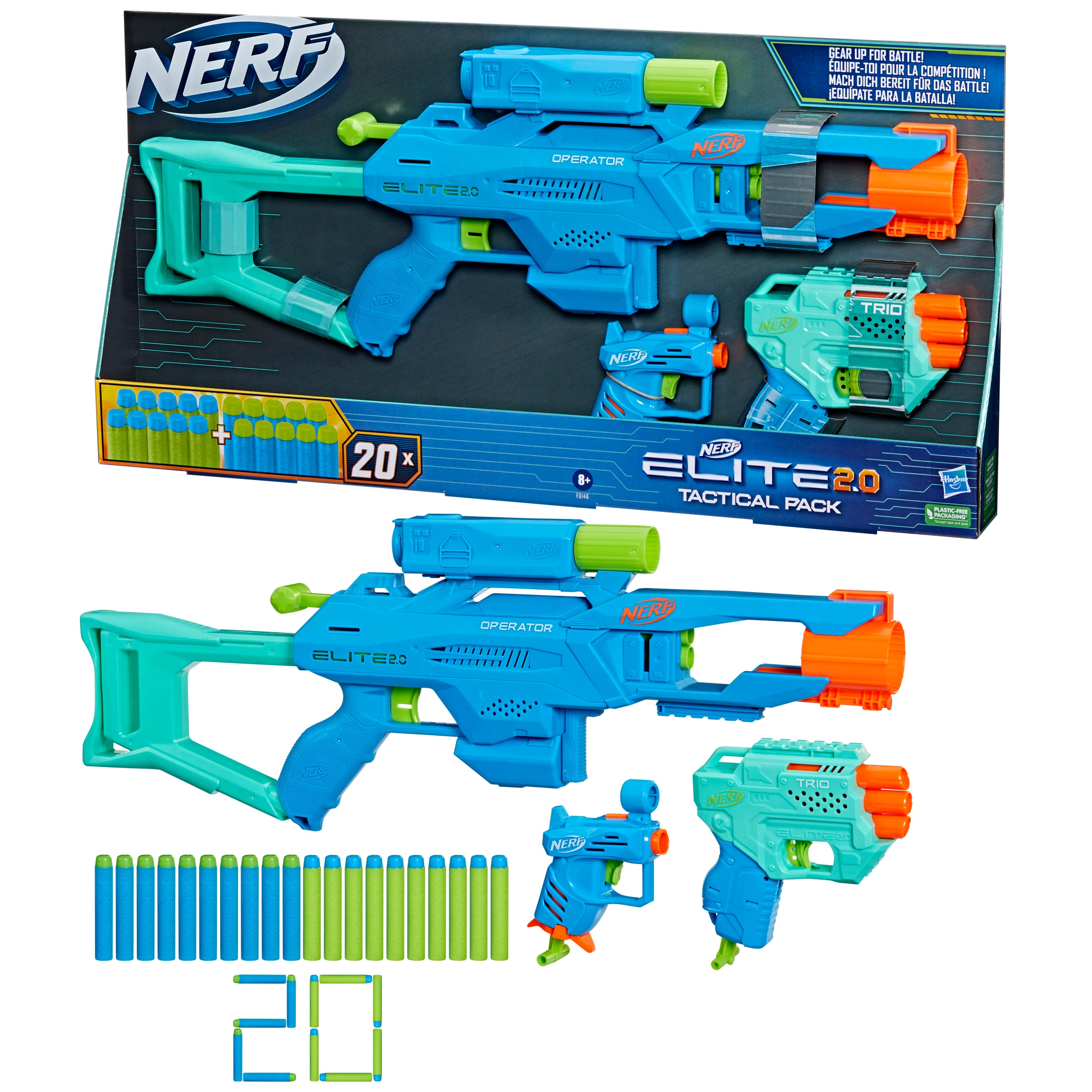 Nerf Elite 2.0  Tactical Pack 3
