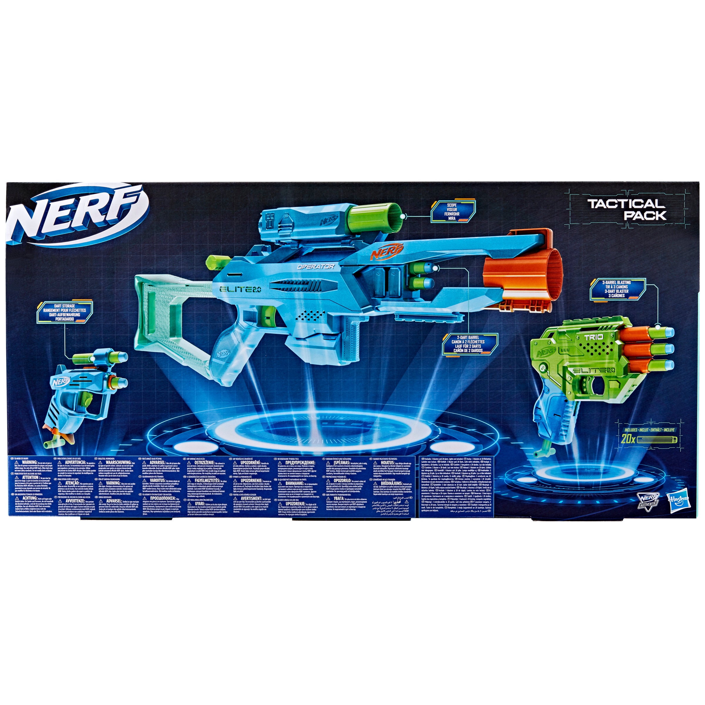 Nerf Elite 2.0  Tactical Pack 4