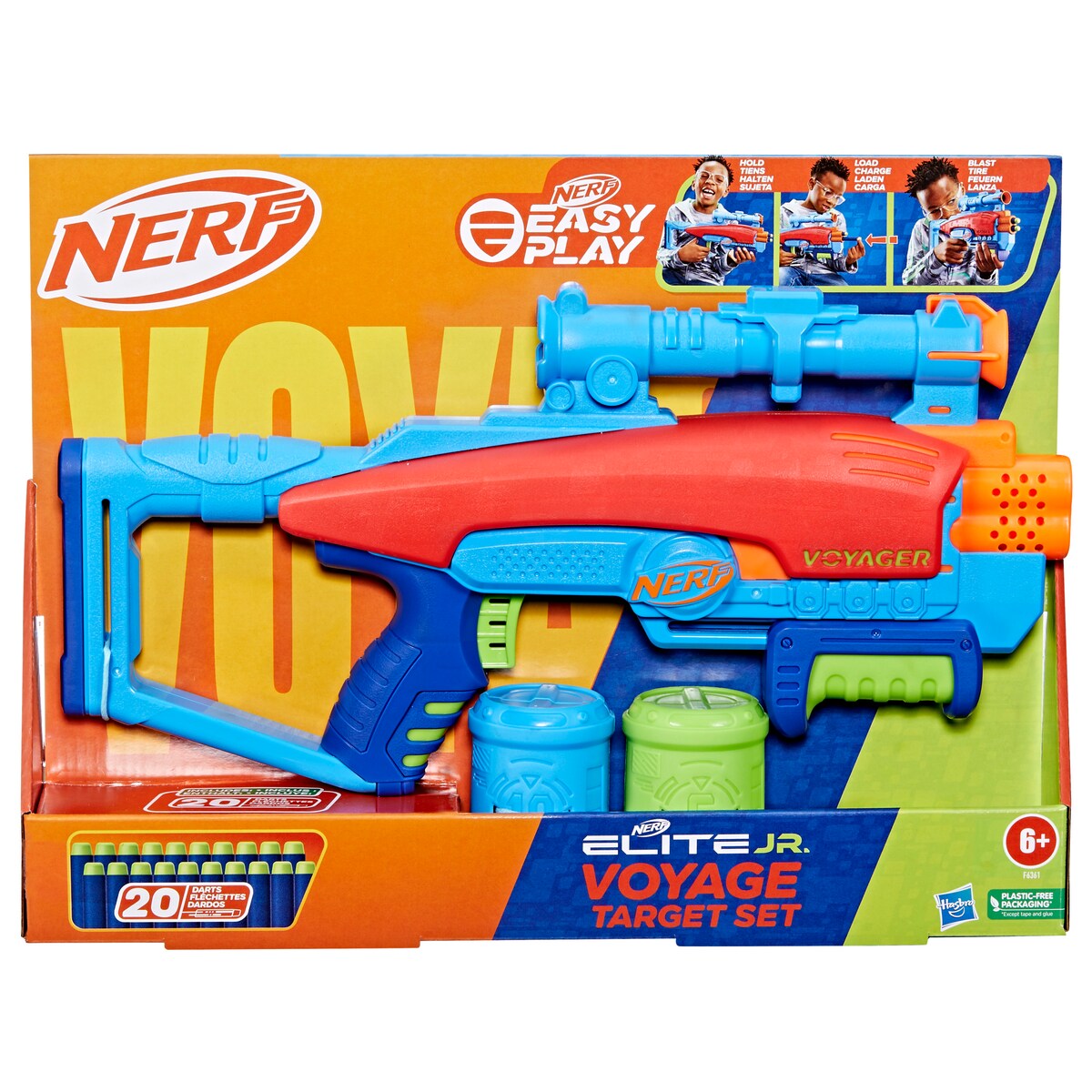 Juego de objetivos Voyage Nerf Elite Junior 2