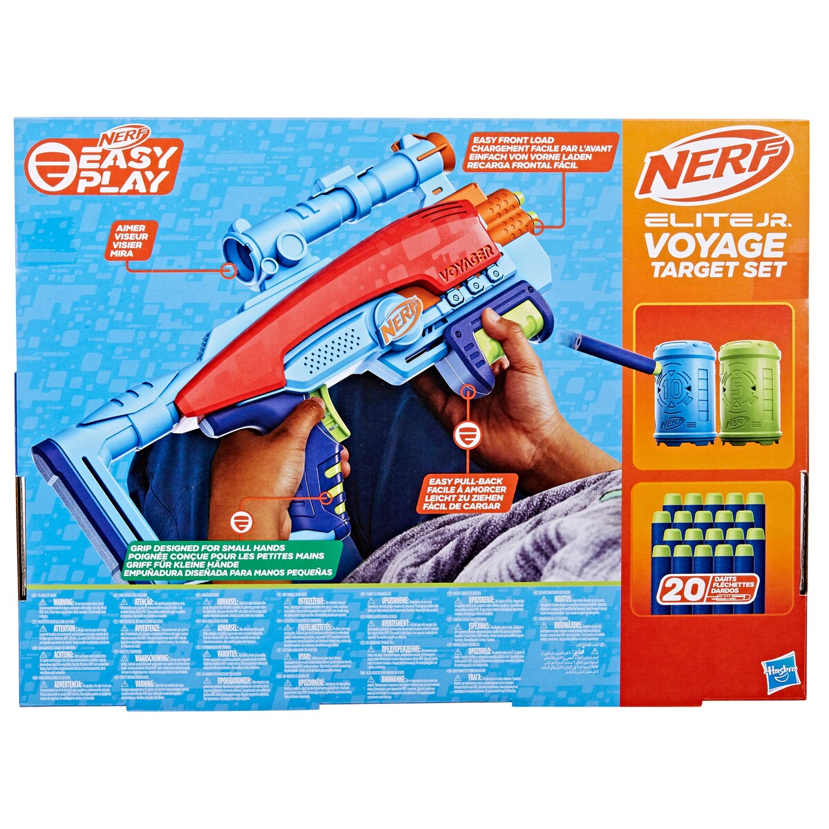 Juego de objetivos Voyage Nerf Elite Junior 5