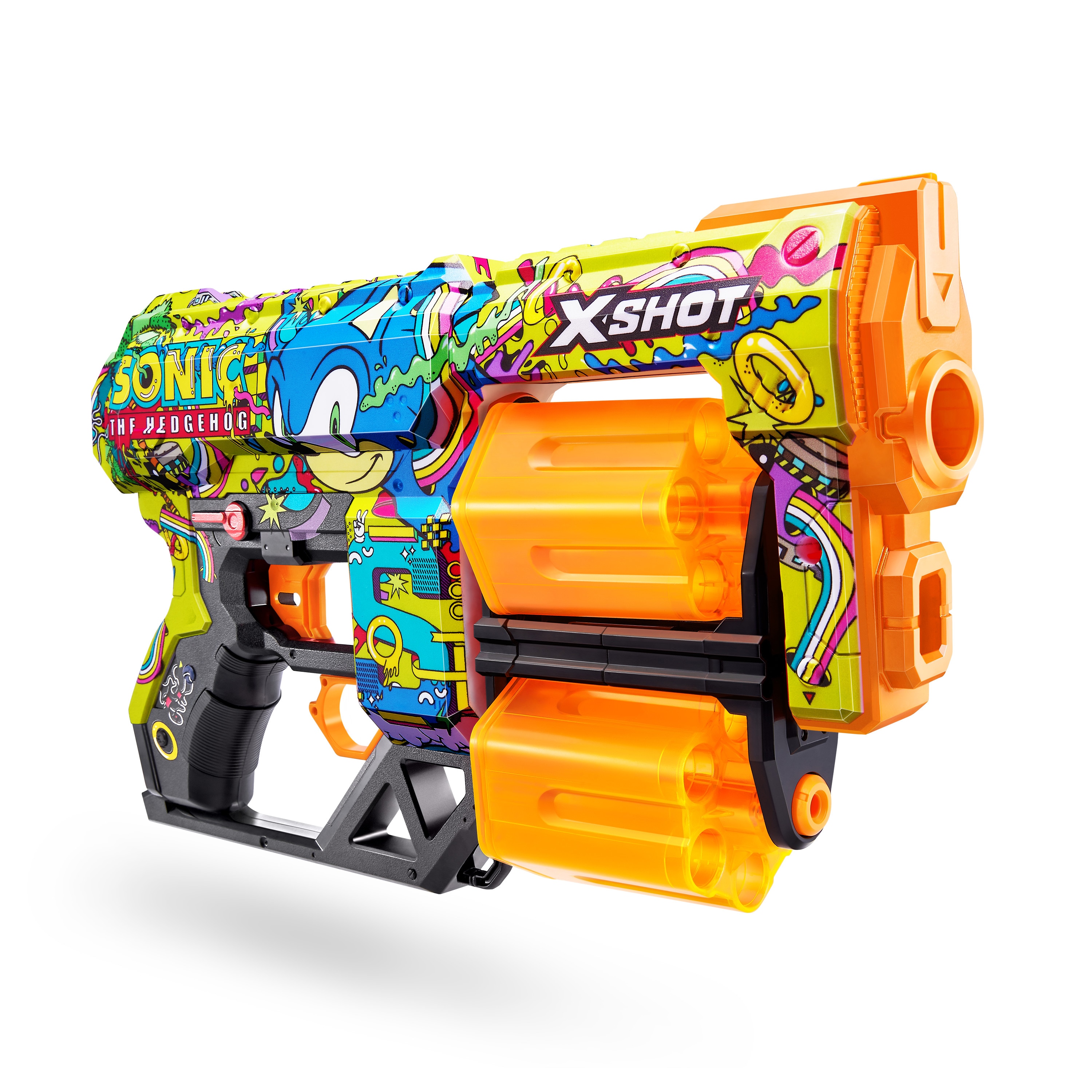 Lanzadora Dread Sonic Skins con 12 dardos X-Shot 15