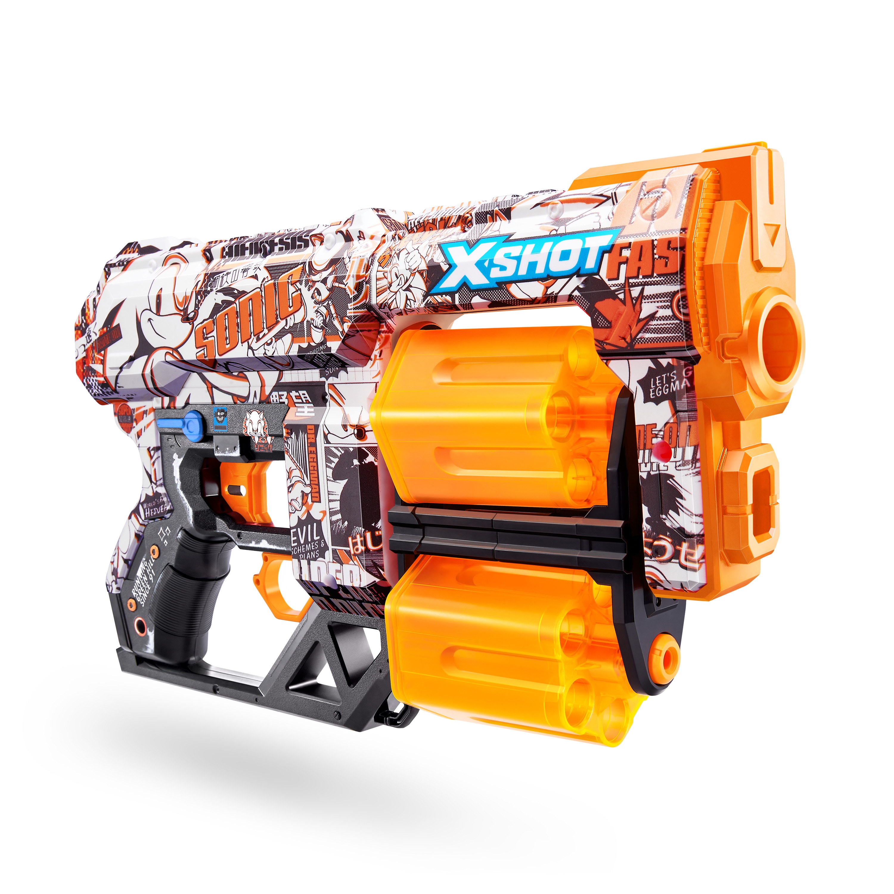 Lanzadora Dread Sonic Skins con 12 dardos X-Shot 16