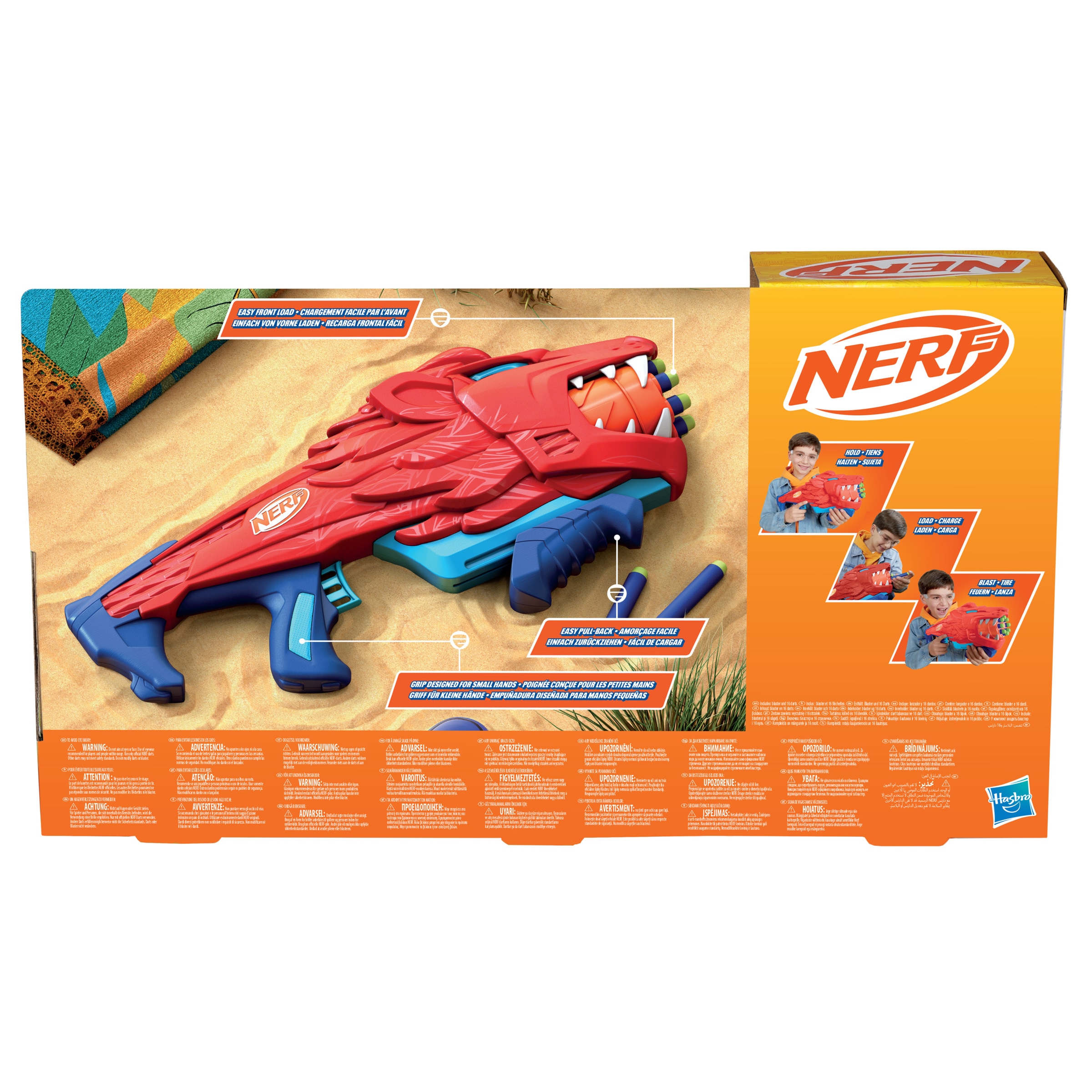 Lanzador Junior Wild Lionfury Nerf 5