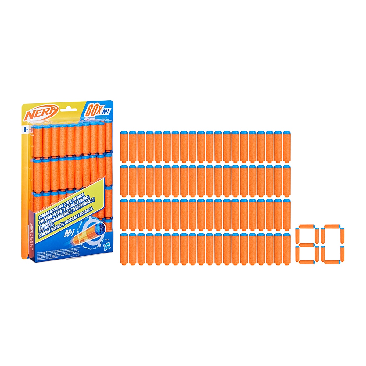 Imagen 0 de Nerf N Series Refill 80 Hasbro