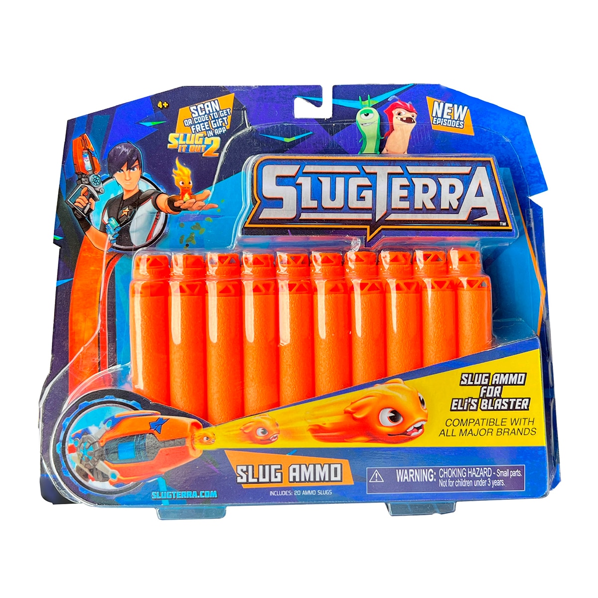 Imagen 0 de Pack de recambios 20 dardos para pistola Slugterra Bizak