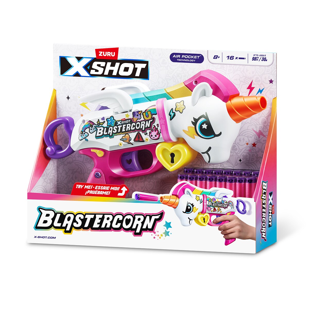 Lanzadardos Blastercorn (16 Dardos) Xshot 5