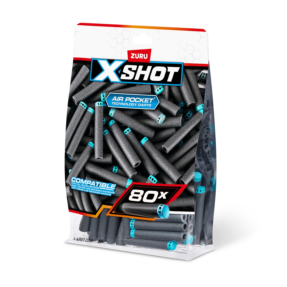 Pack 80 Dardos Xshot 3