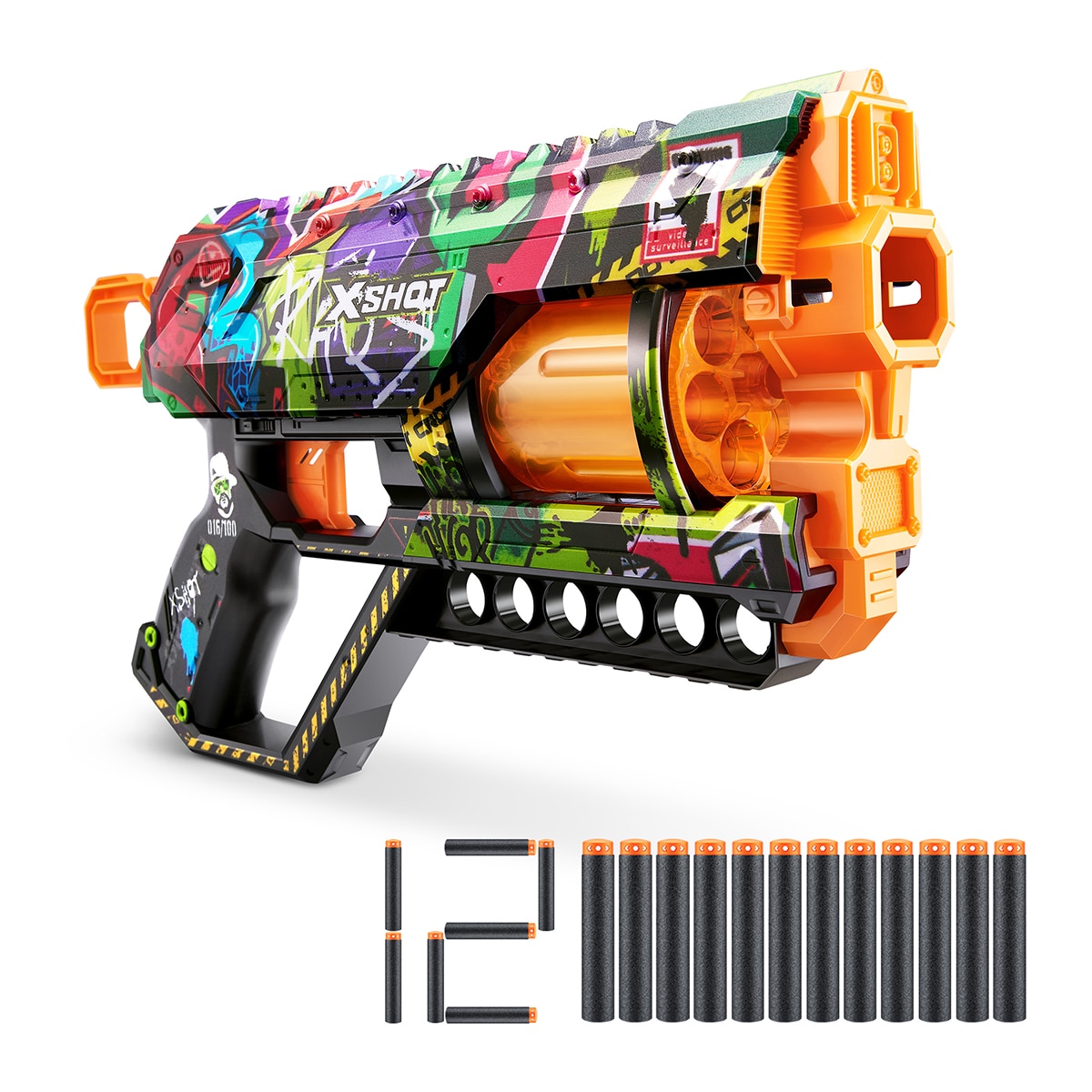 Lanzadardos Skins Griefer (12 Dardos) Xshot 6