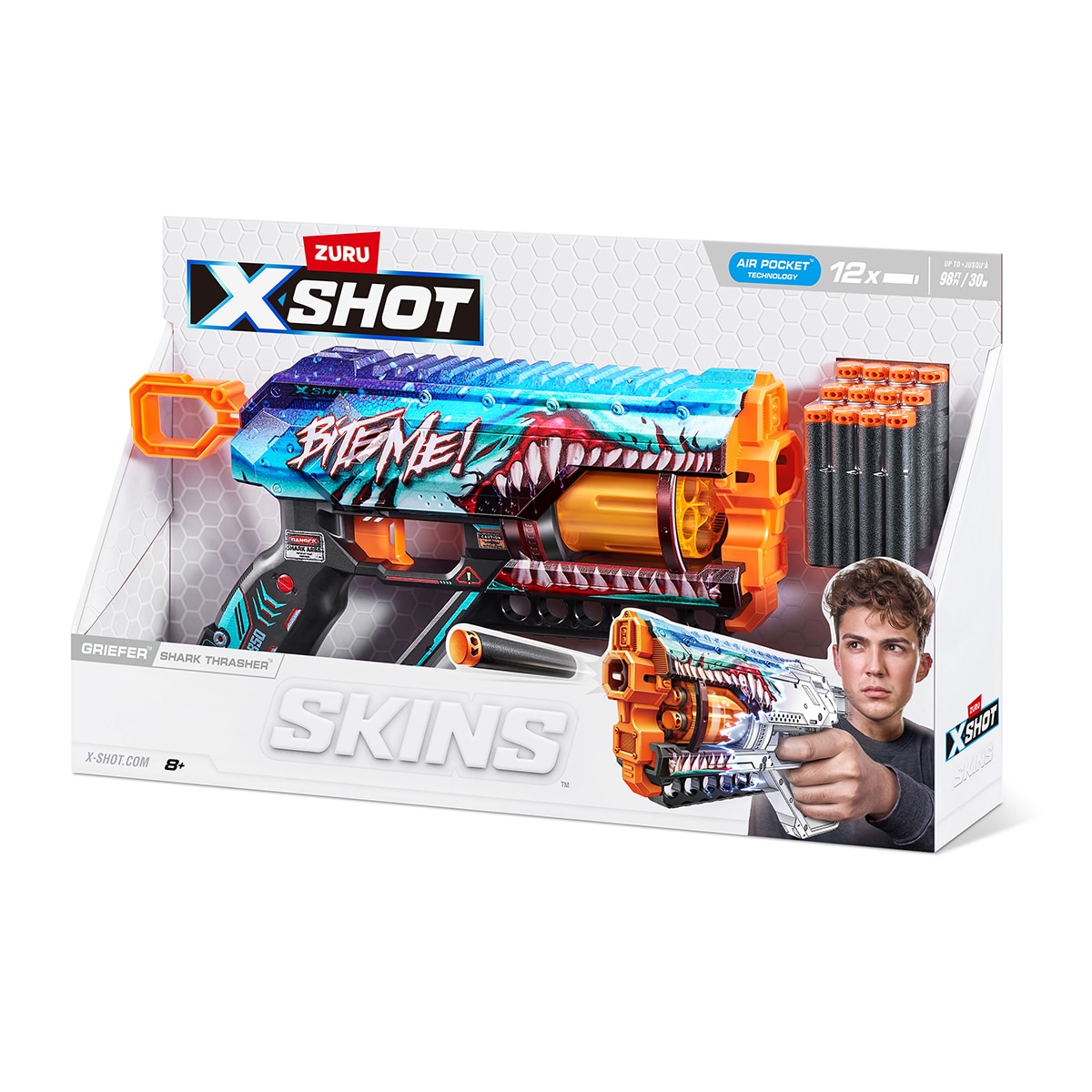 Lanzadardos Skins Griefer (12 Dardos) Xshot 10