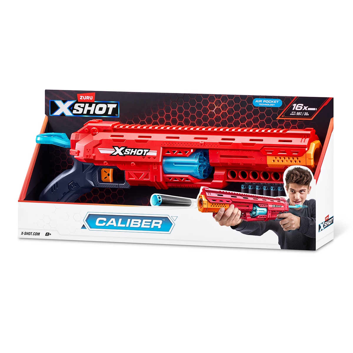Lanzadardos Caliber (16 Dardos) Xshot 3