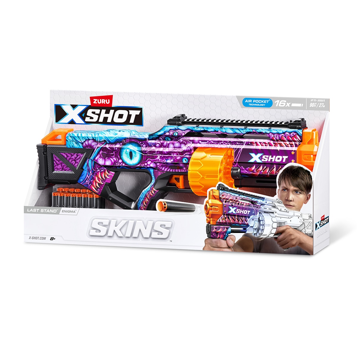 Lanzadardos Skins Last Stand (16 Dardos) Xshot · X-Shot · El Corte