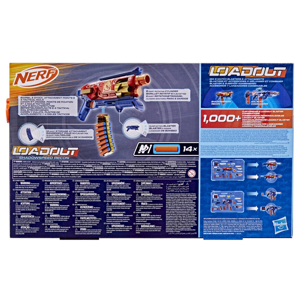 Lanzador Shadowspeed Recon Nerf 16