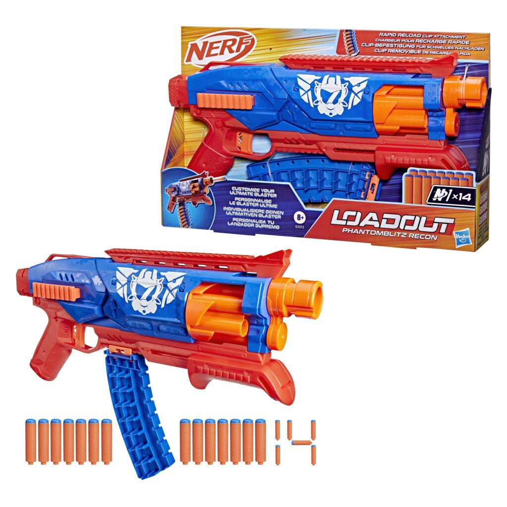 Lanzador Phantomblitz Reco Nerf 3