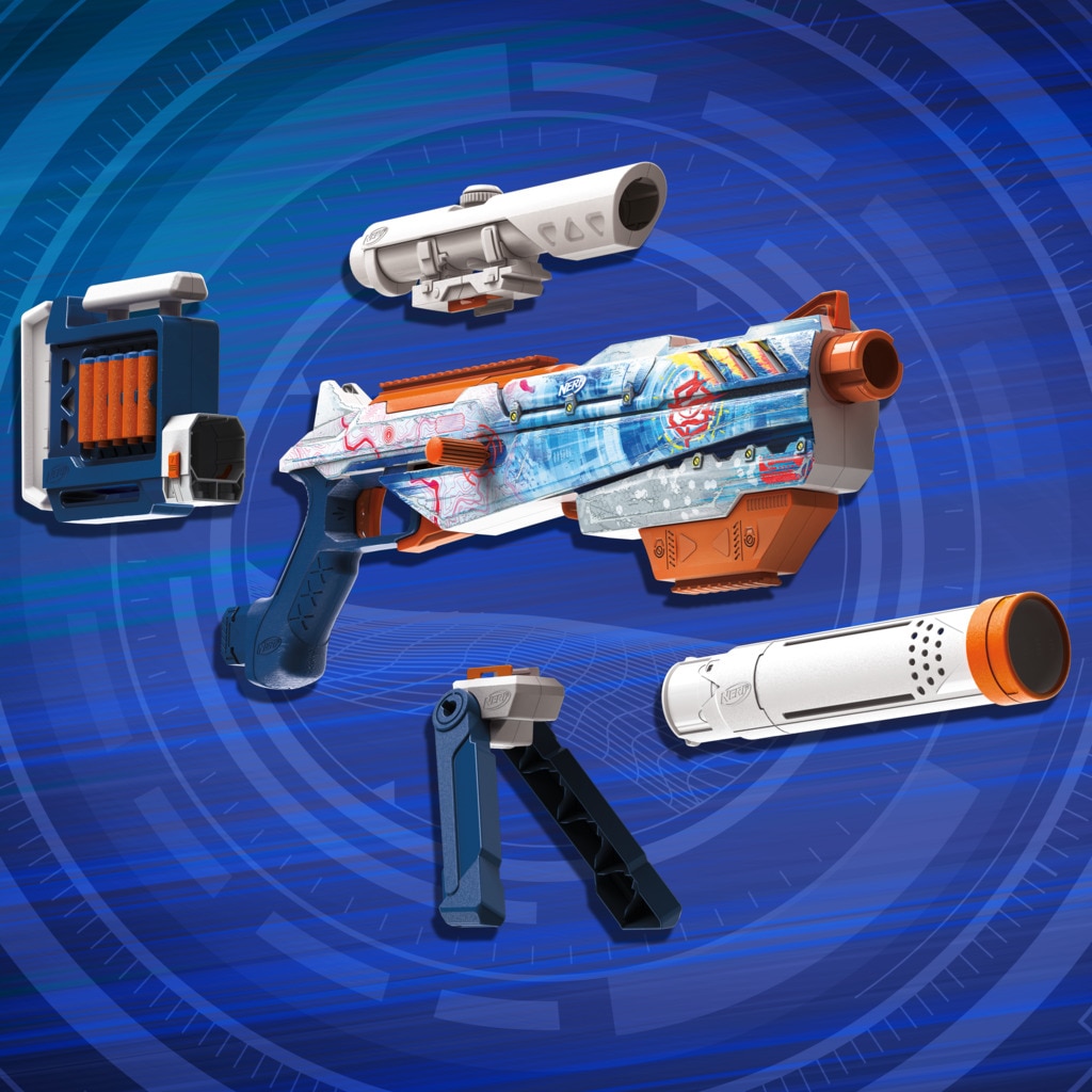 Lanzador Arctic Zerostrike Nerf 16