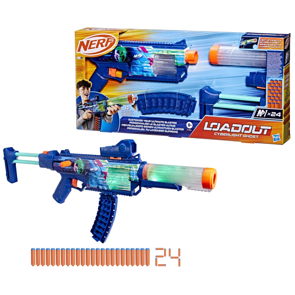 Lanzador Cyberlight Ghost Nerf 3